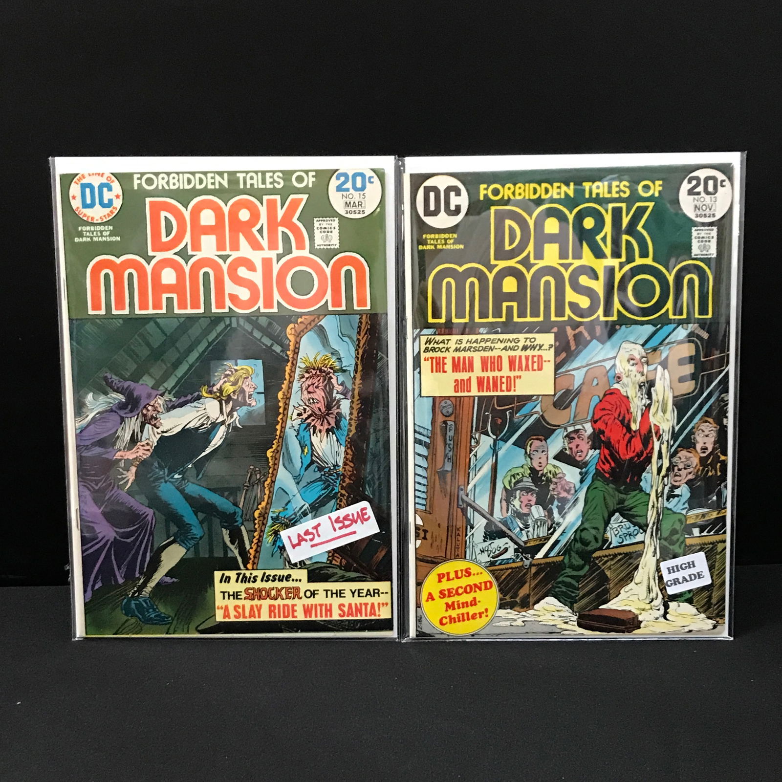 LOT OF 2 DARK MANSION COMICS (DC COMICS) (1 of 1)