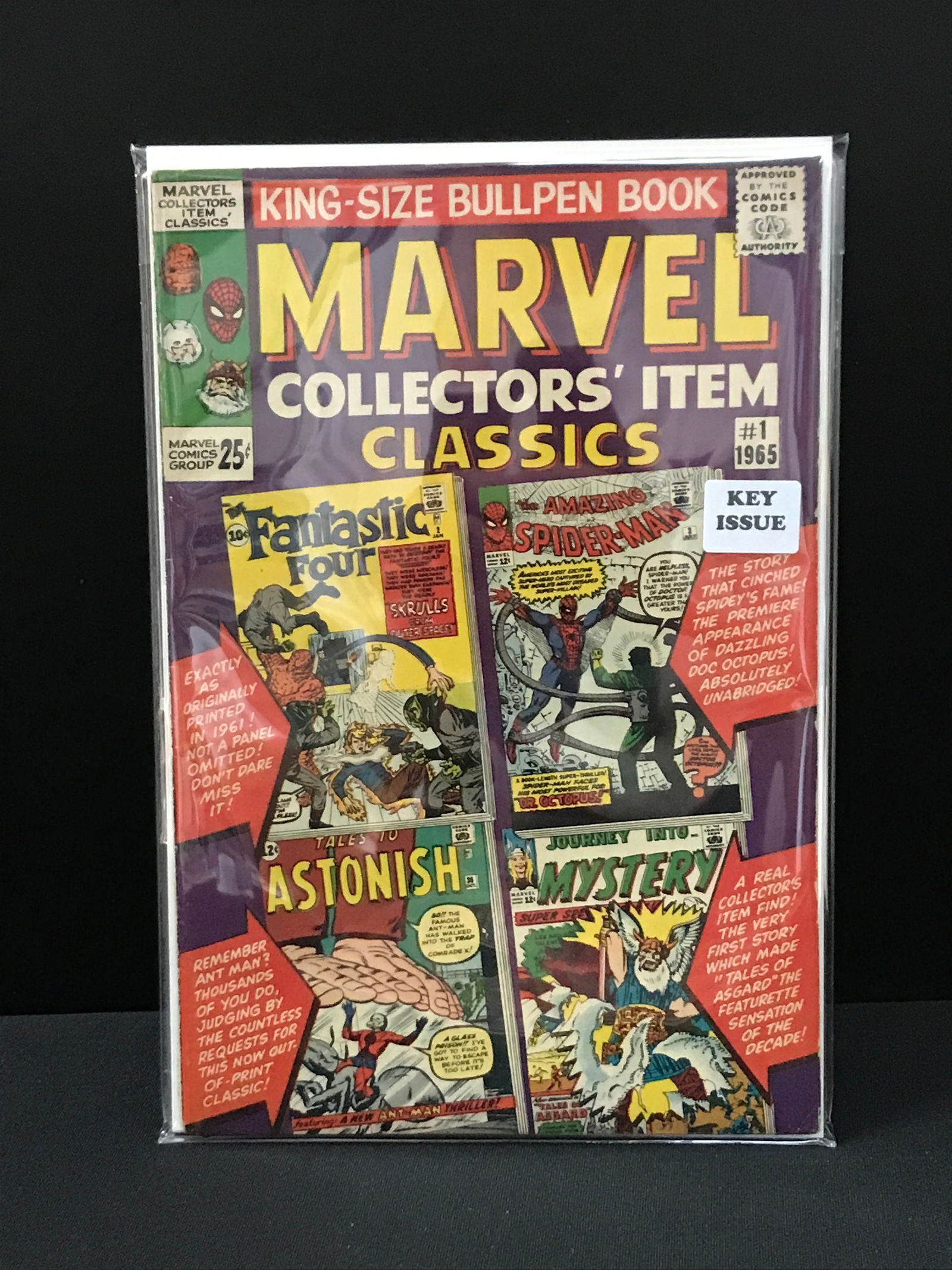 MARVEL COMICS NO.1 MARVEL COLLECTORS ITEM CLASSICS (1 of 1)
