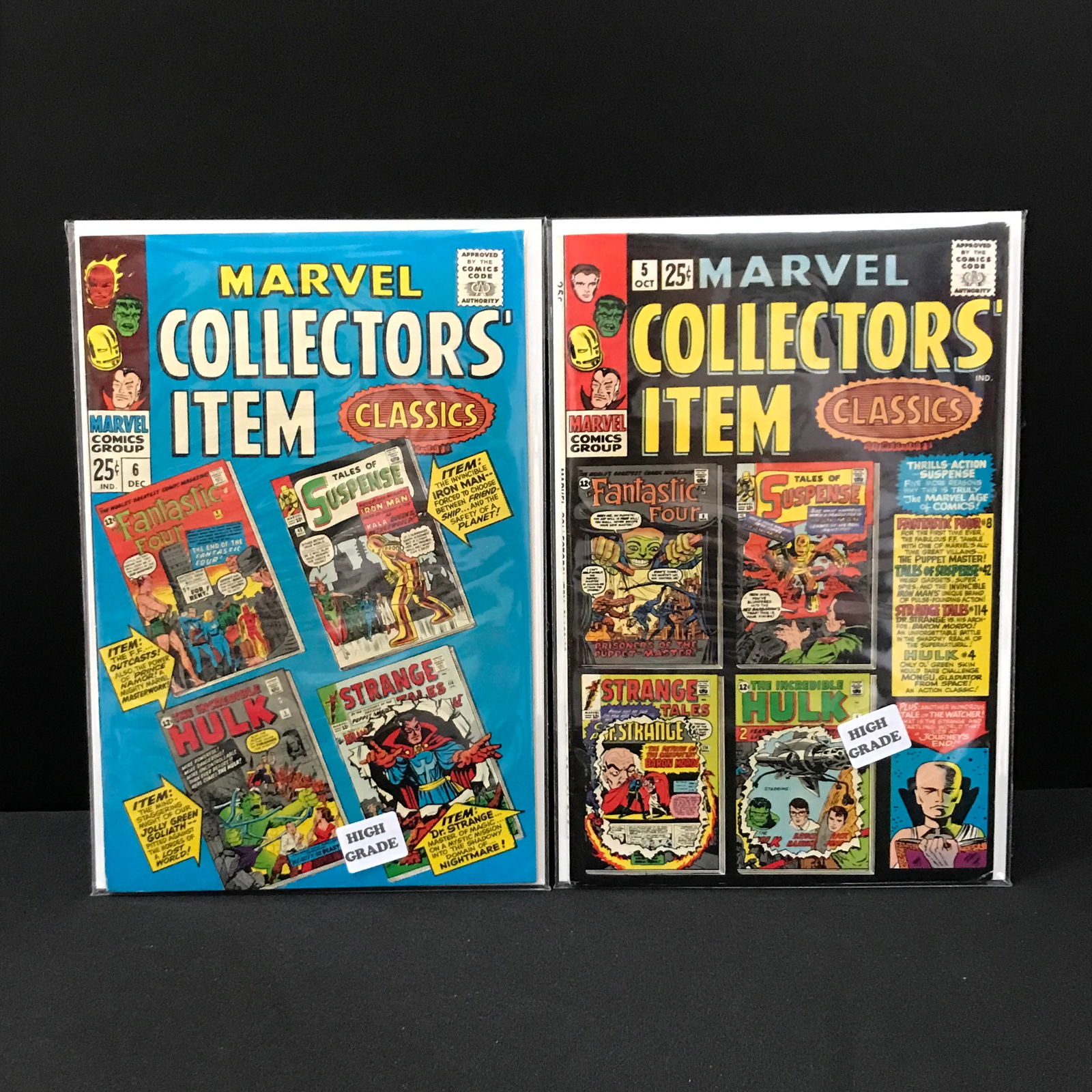 LOT OF 2 MARVEL COLLECTORS ITEM COMICS (1 of 1)