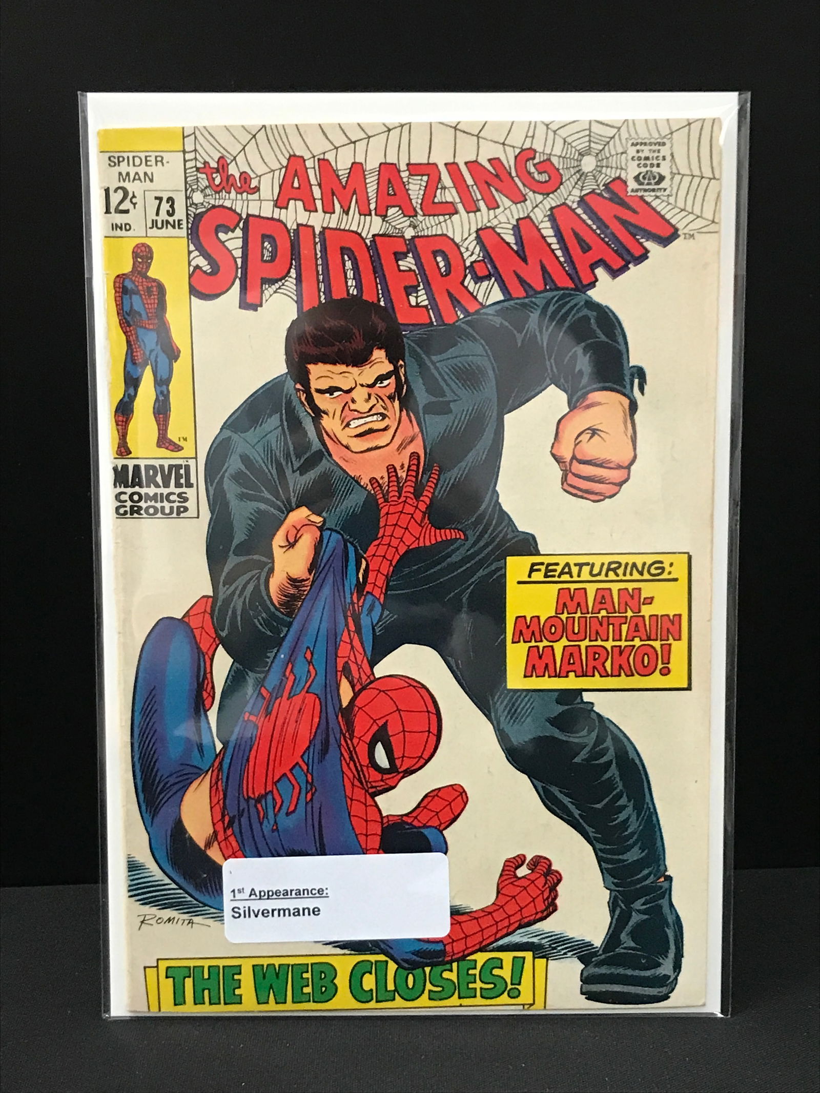 MARVEL COMICS NO.73 THE AMAZING SPIDERMAN (1 of 1)