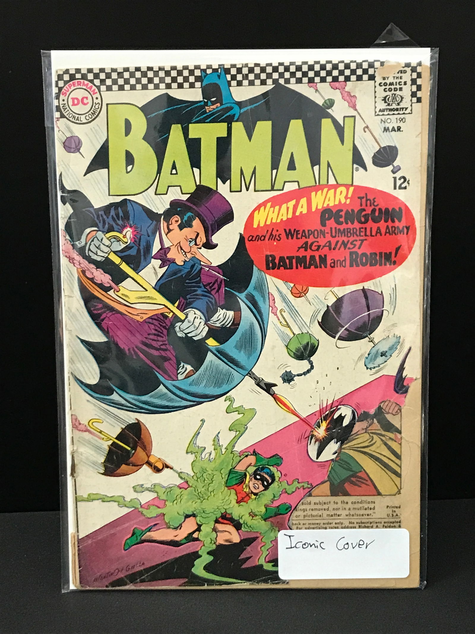 BATMAN #190 - DC COMICS (1 of 1)