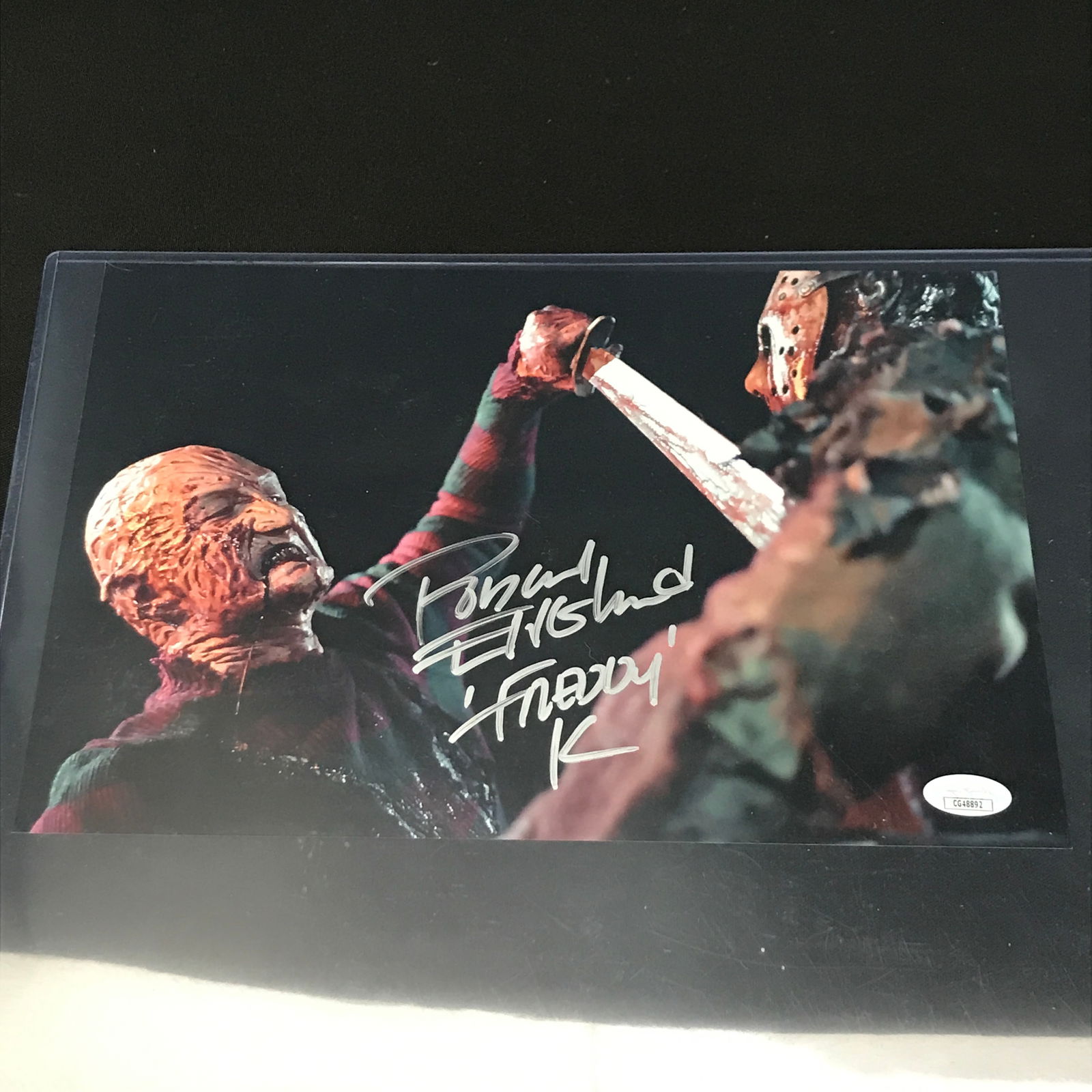 ROBERT ENGLUND SIGNED AND INSCRIBED 'FREDDY' PICTURE - JSA COA (1 of 3)