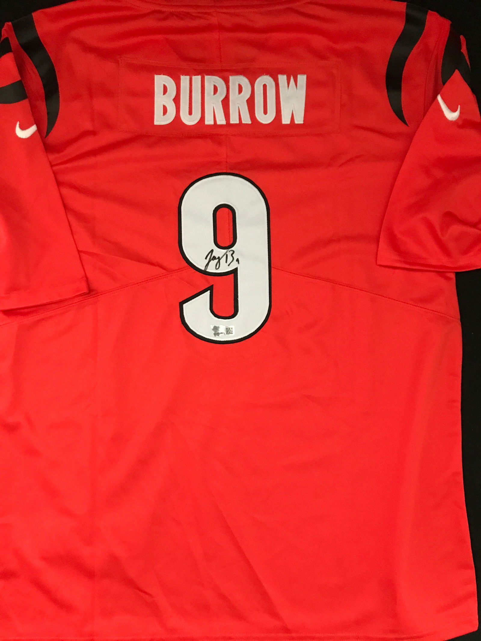 JOE BURROW SIGNED CINCINATTI BENGALS JERSEY - ACE COA (1 of 3)