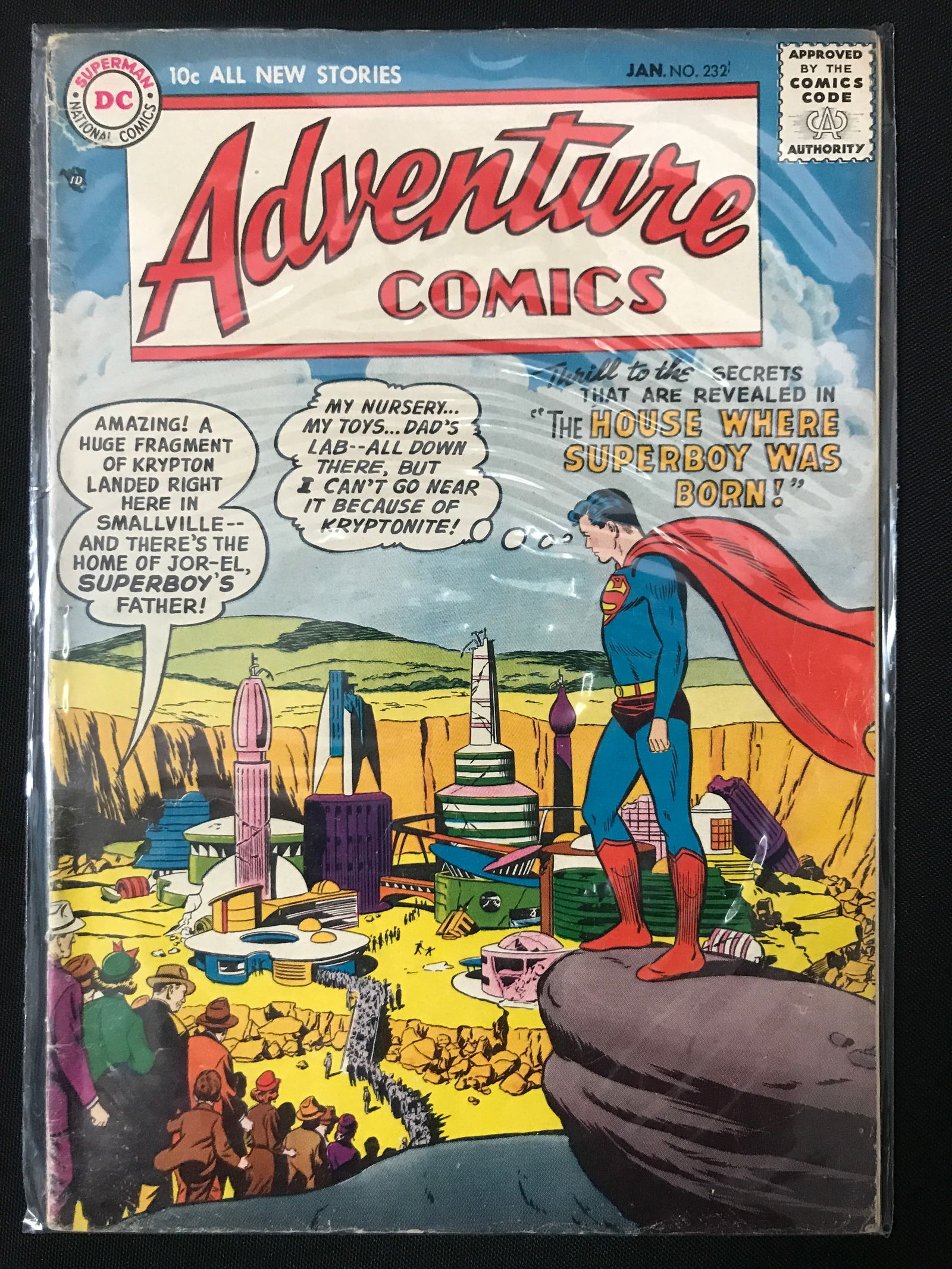 DC COMICS NO.232 ADVENTURE COMICS (1 of 1)