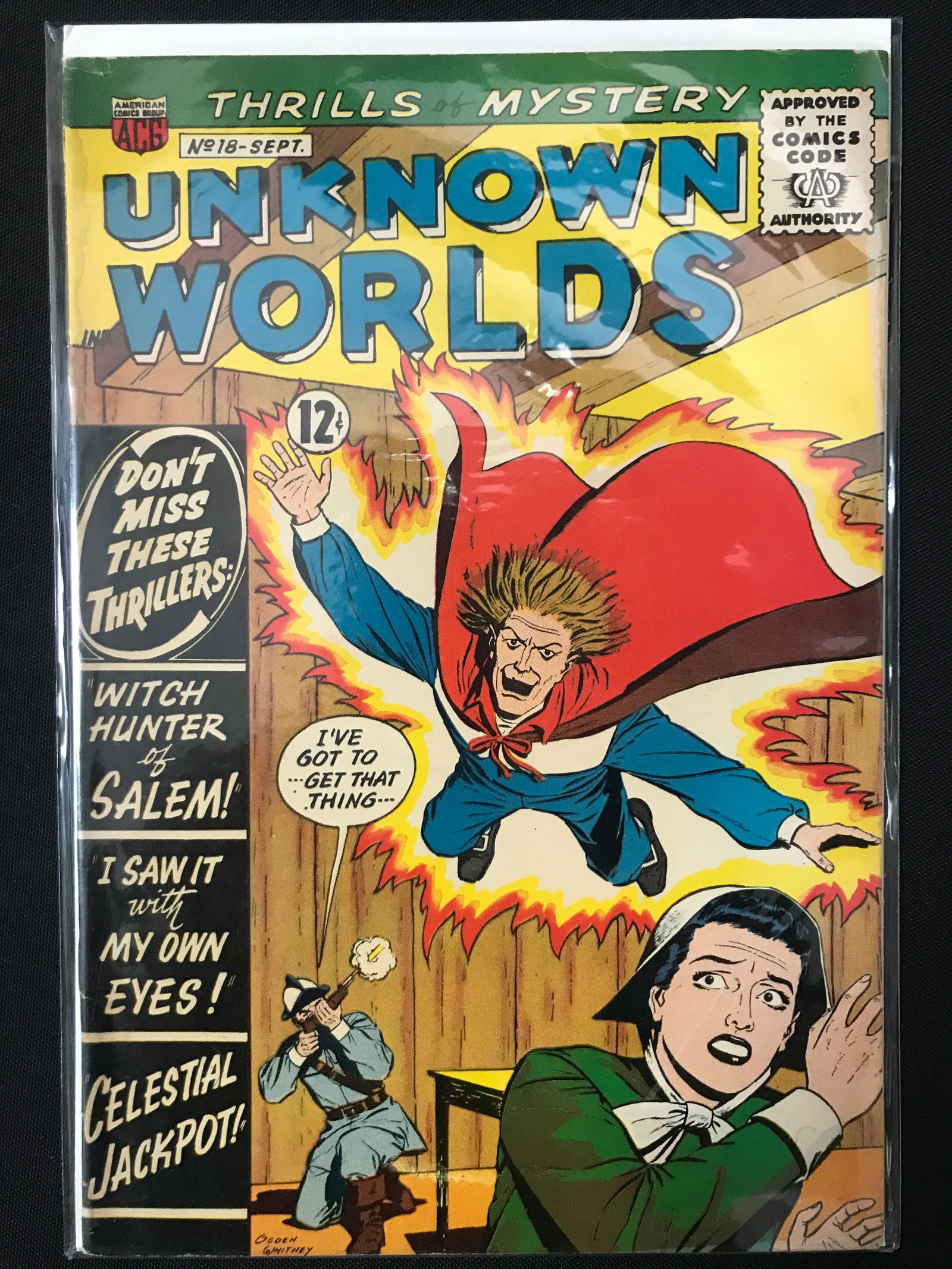 ACG COMICS NO.18 UNKNOWN WORLDS (1 of 1)