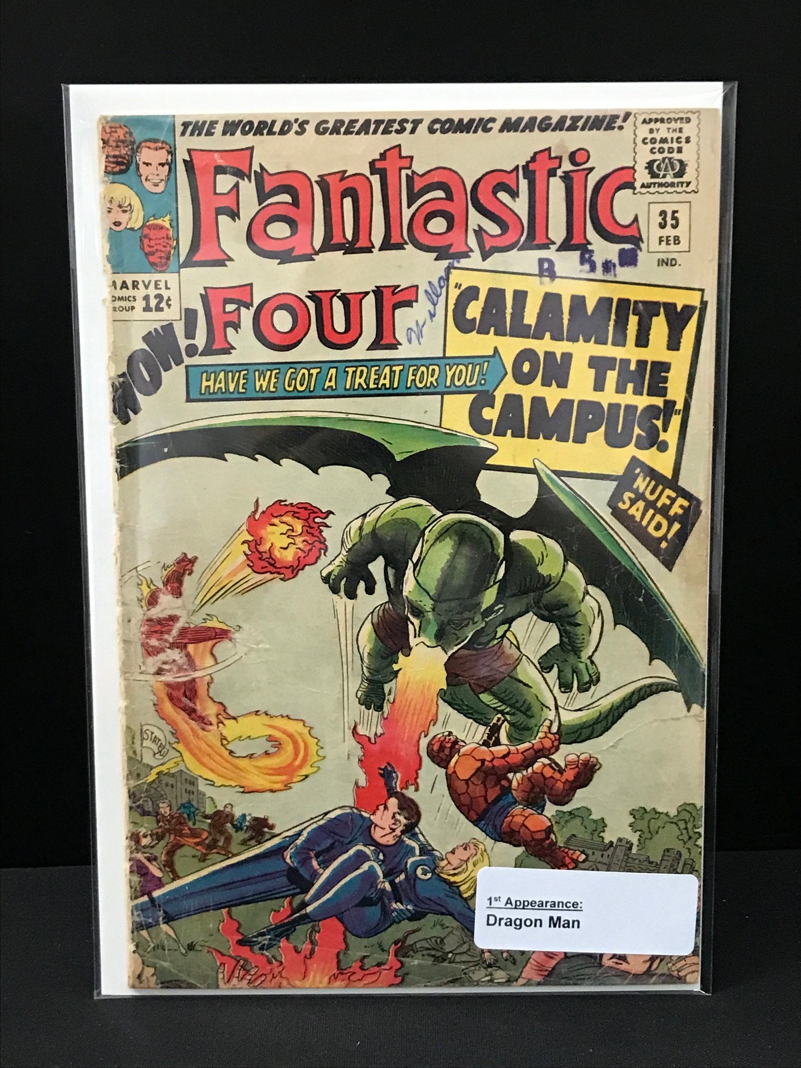 MARVEL COMICS NO.35 FANTASTIC FOUR: Prices are in Canadian dollars