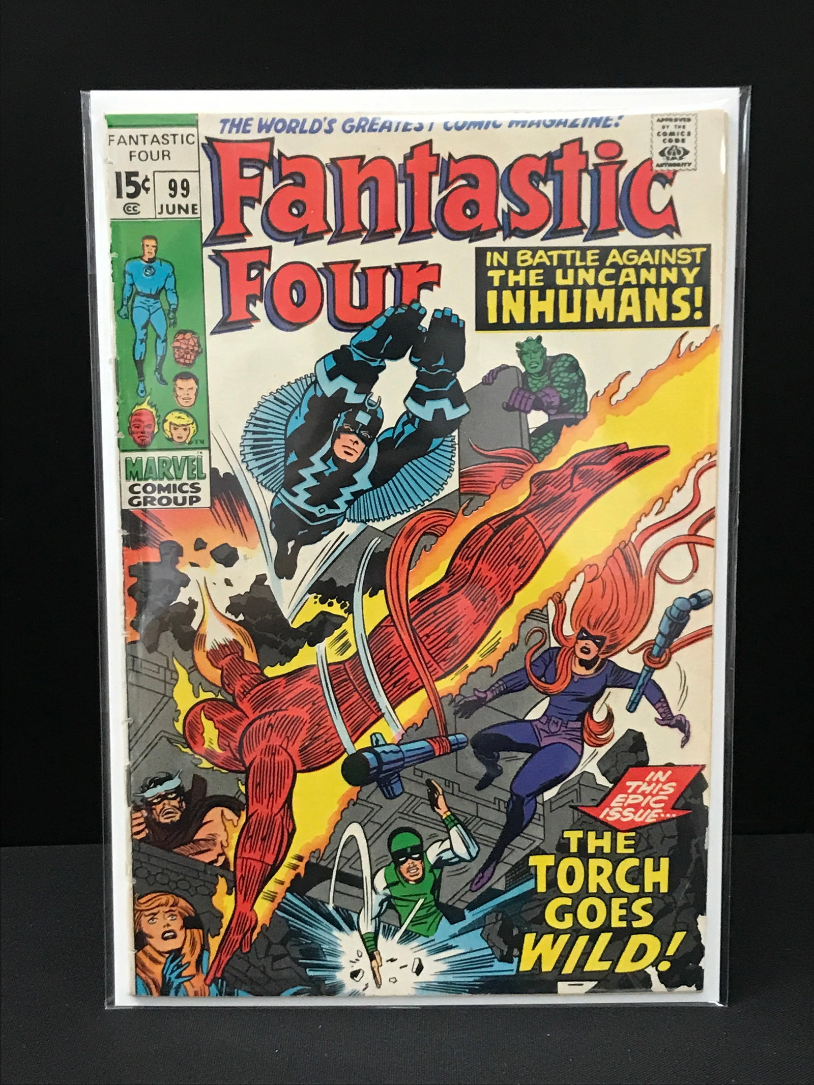 MARVEL COMICS NO.99 FANTASTIC FOUR: Prices are in Canadian dollars