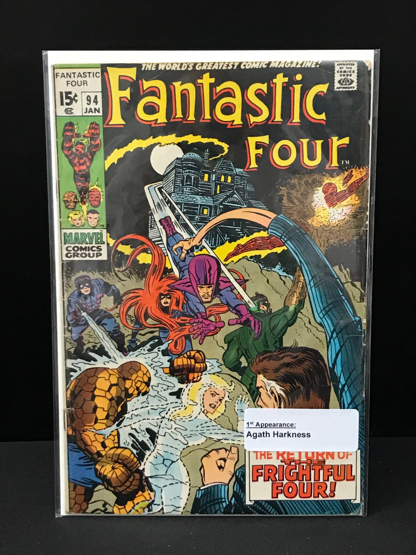 MARVEL COMICS NO.94 FANTASTIC FOUR: Prices are in Canadian dollars