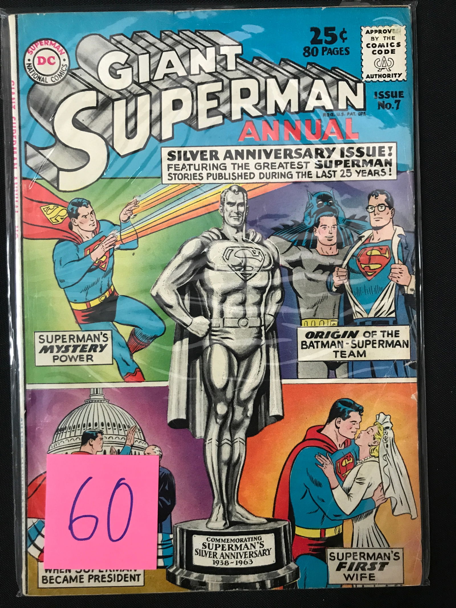 DC COMICS NO.7 GIANT SUPERMAN ANNUAL (1 of 1)