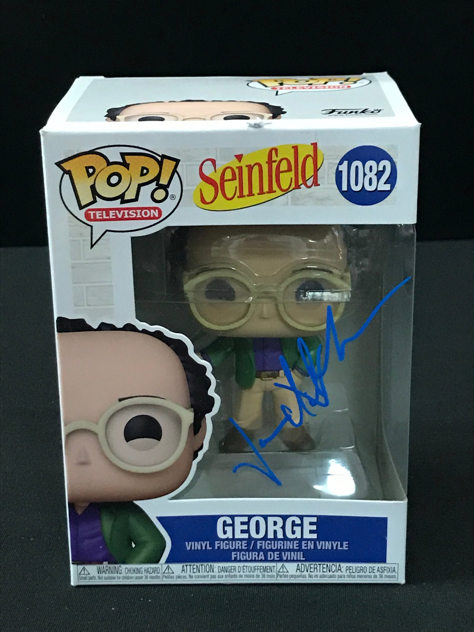 JASON ALEXANDER SIGNED SEINFELD FUNKO POP - KB COA: Prices are in Canadian dollars