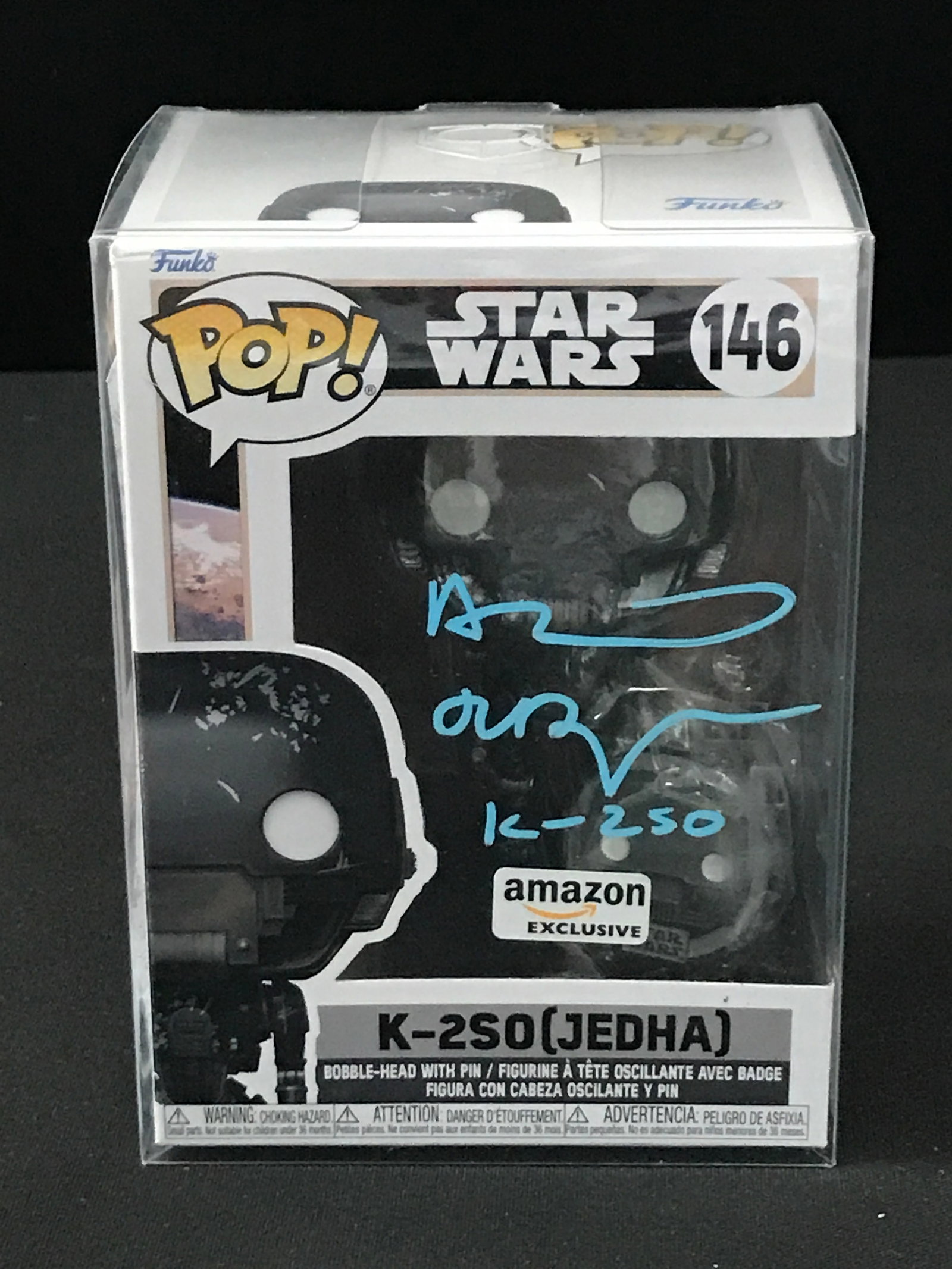 ALAN TUDYK SIGNED K-2S0 FUNKO POP - JSA AND PSA COA: Prices are in Canadian dollars
