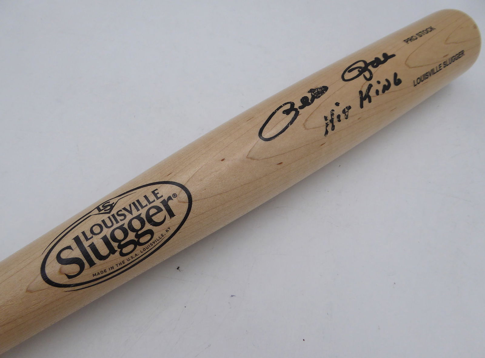 PETE ROSE SIGNED `HIT KING` BASEBALL BAT BECKETT COA (1 of 3)
