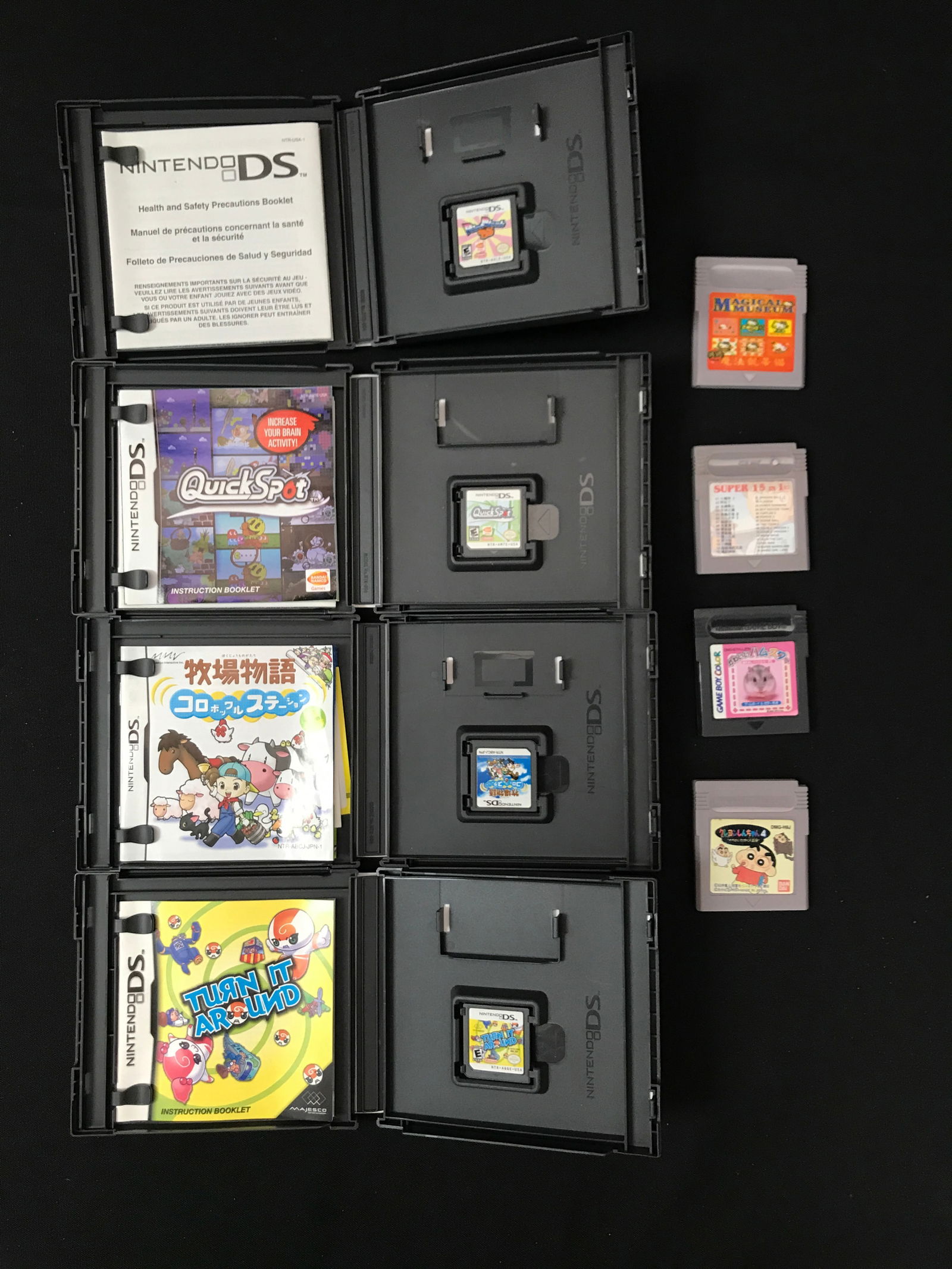 LOT OF 8 NINTENDO DS GAMES - 4 IN BOXES (1 of 1)