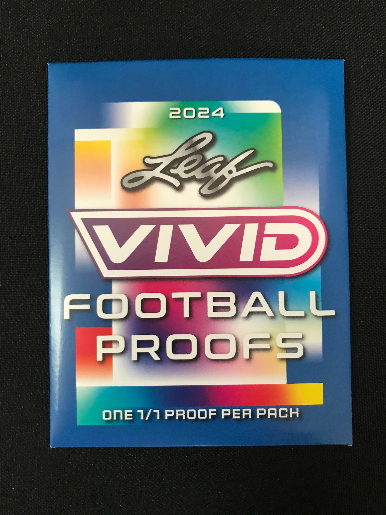 2024 LEAF VIVID PROOFS SEALED PACK - CONTAINS 1/1 (1 of 1)