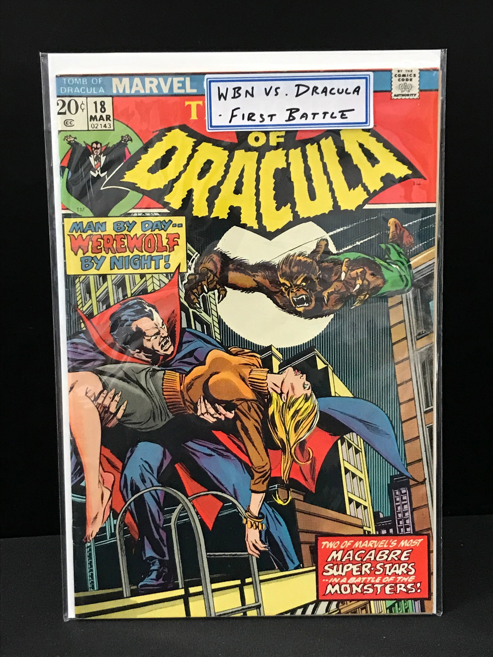 MARVEL COMICS NO.18 THE TOMB OF DRACULA: Prices are in Canadian dollars