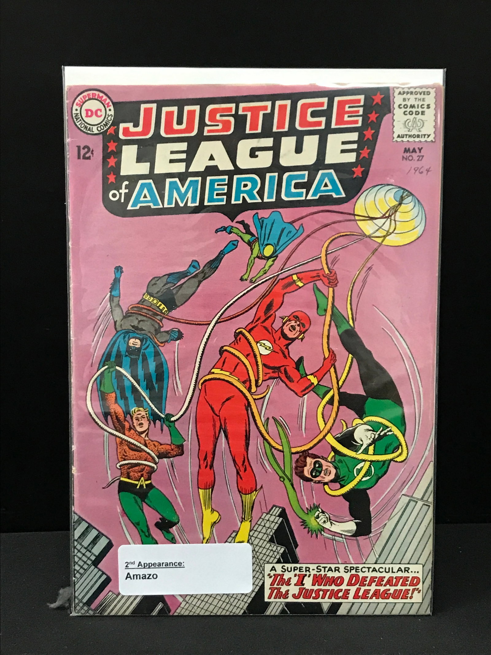 DC COMICS NO.27 JUSTICE LEAGUE OF AMERICA: Prices are in Canadian dollars