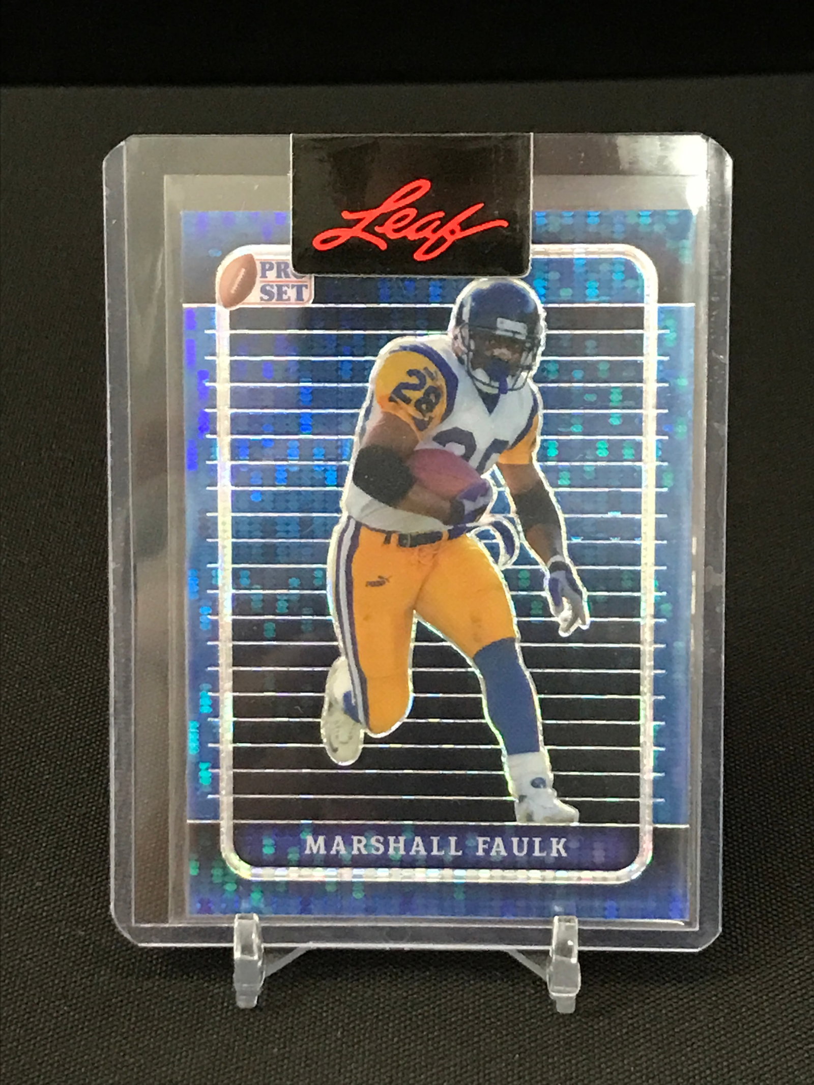 MARSHALL FAULK 1/1 PRE PRODUCTION PROOF: Prices are in Canadian dollars