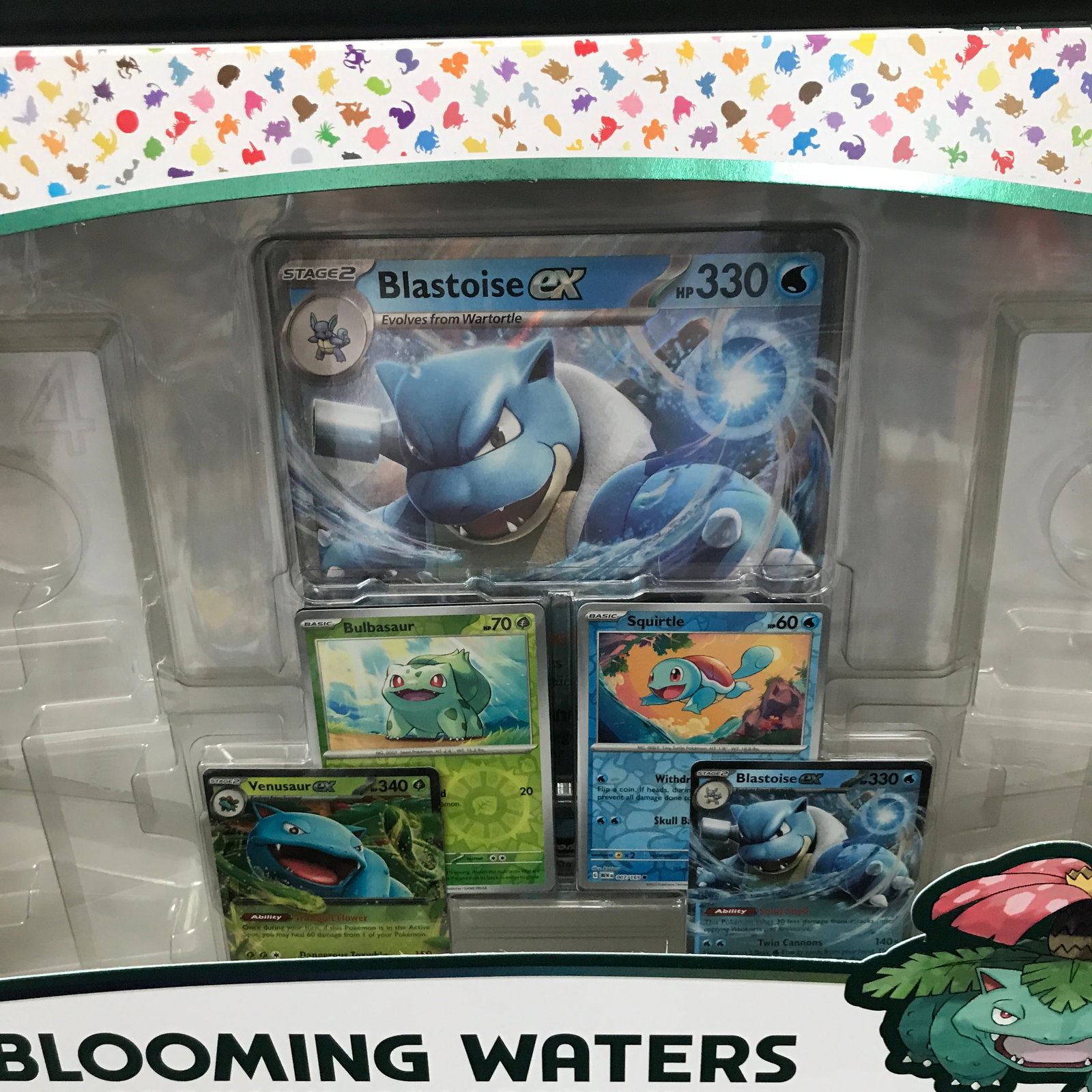 POKEMON TRADING CARD GAME SCARLET AND VIOLET 151 BLOOMING WATER PREMIUM COLLECTION: Prices are in Canadian dollars