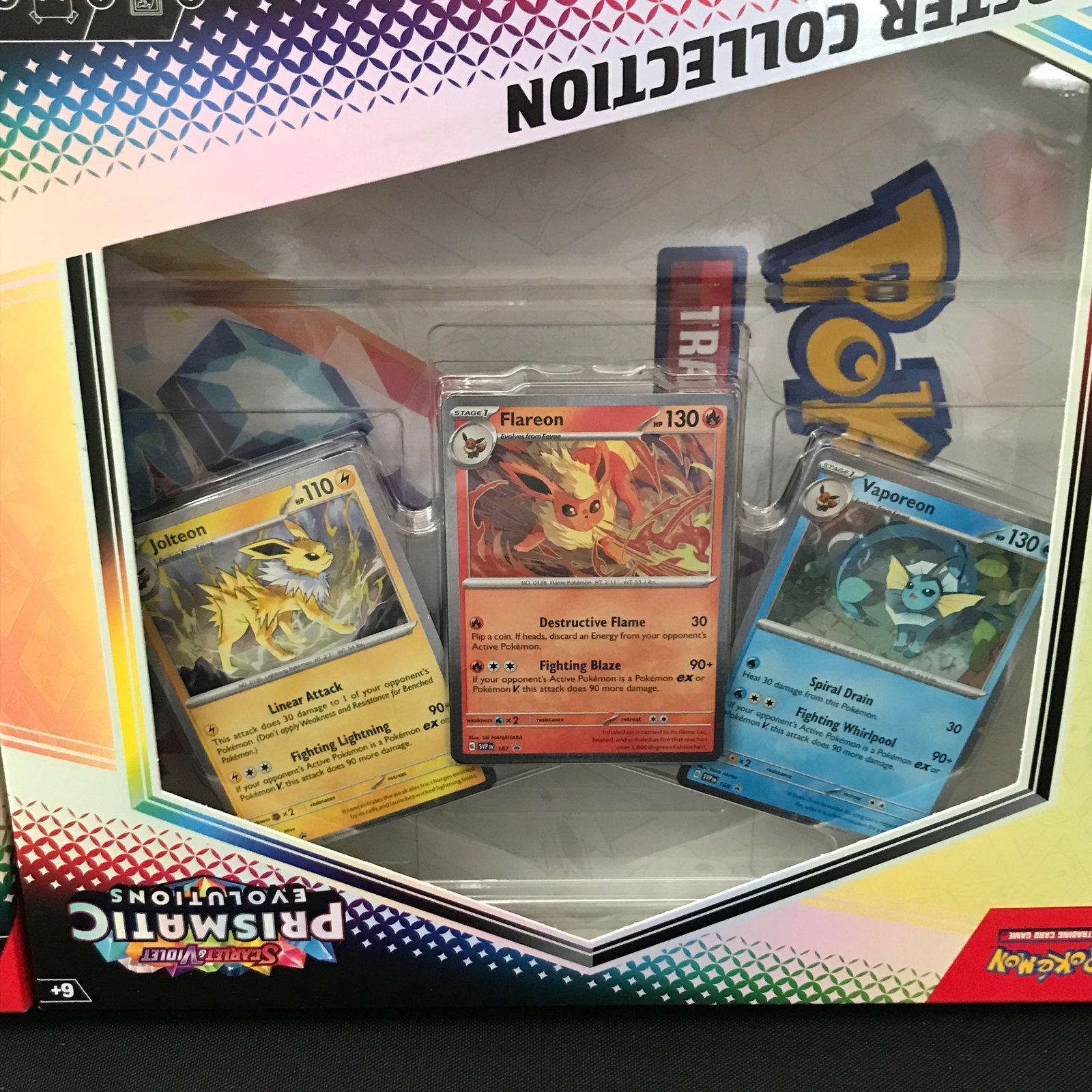 POKEMON Prismatic evolution poster collection: Prices are in Canadian dollars