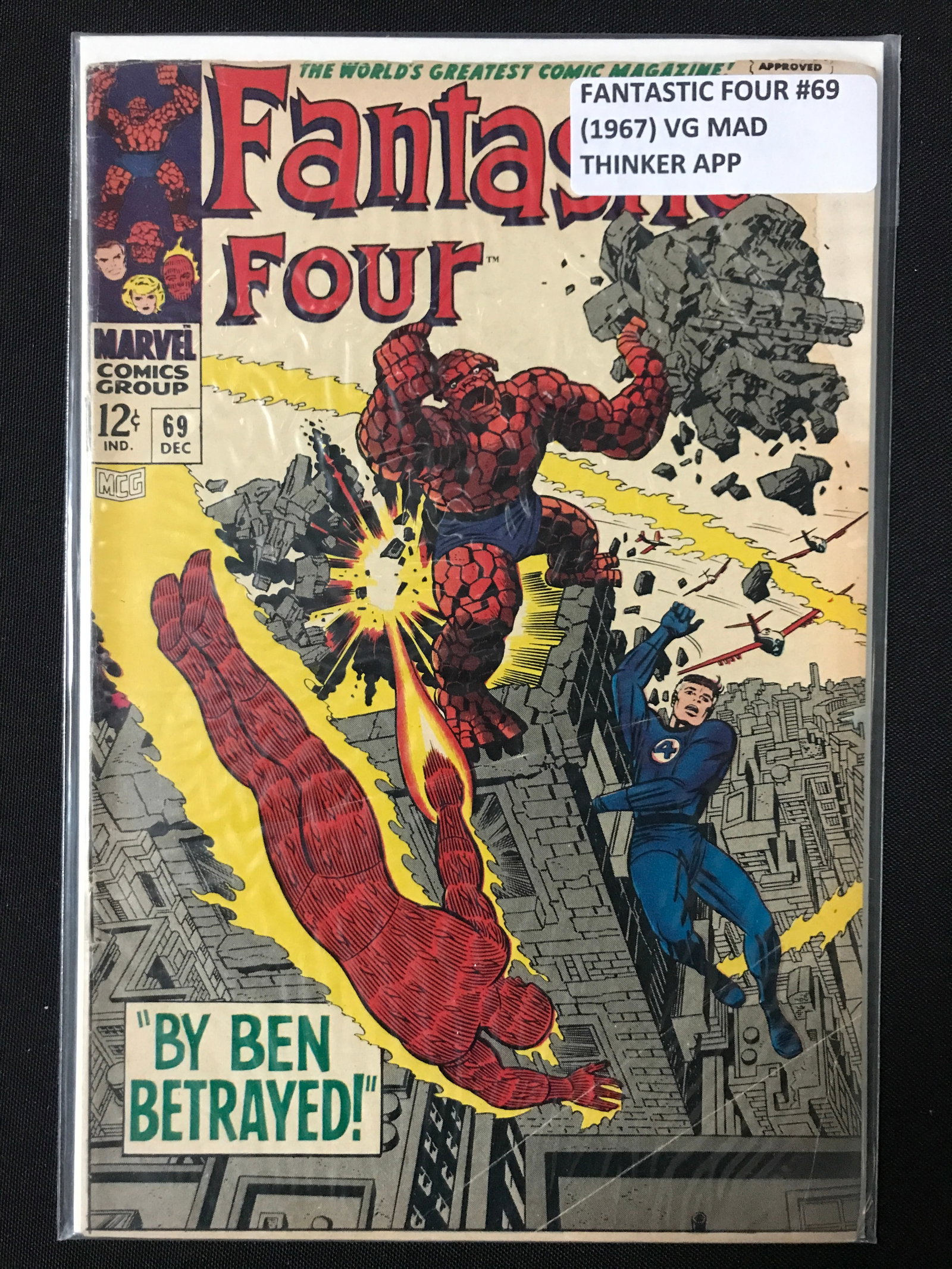 MARVEL COMICS NO.69 FANTASTIC FOUR: Prices are in Canadian dollars
