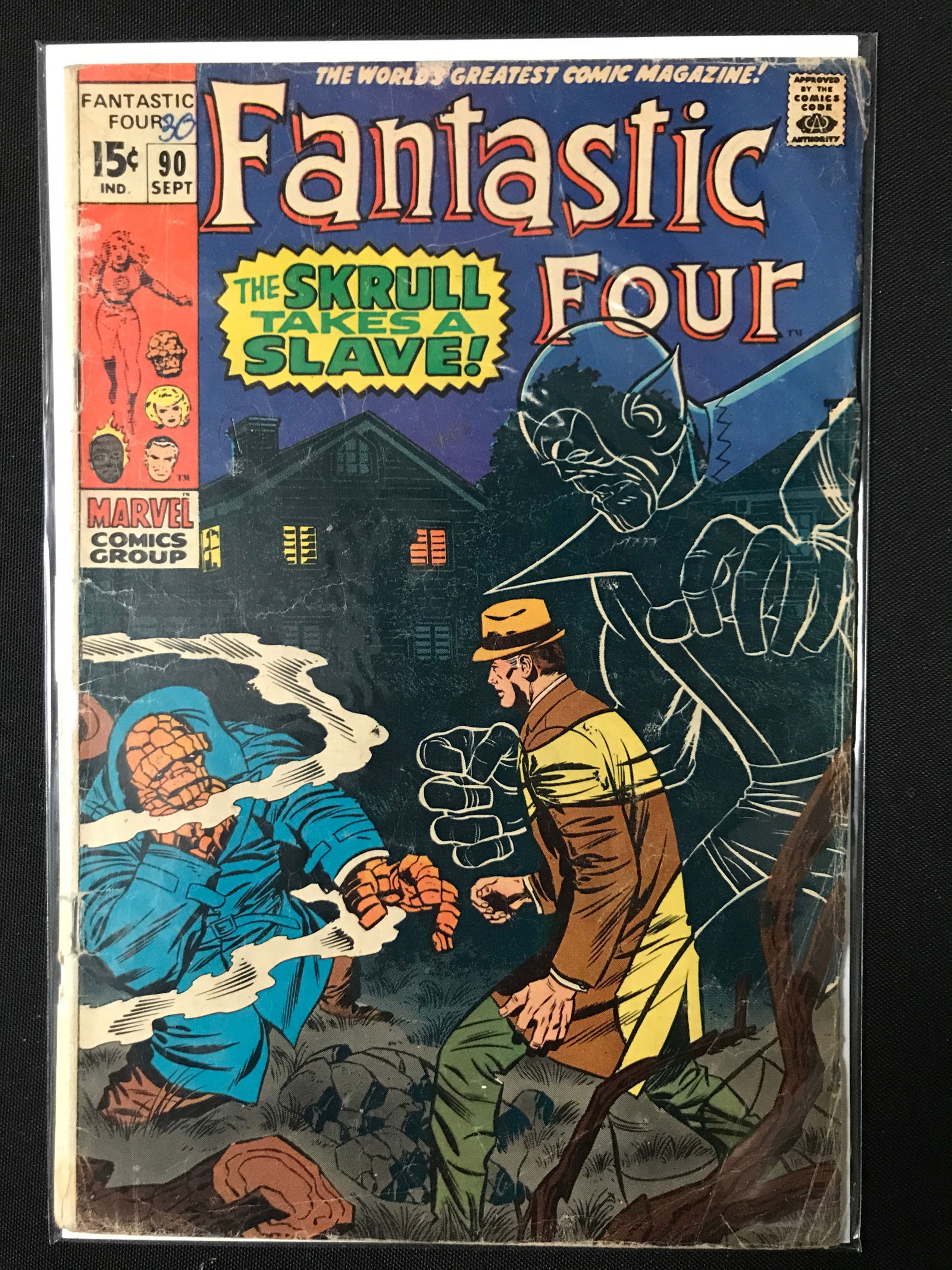 MARVEL COMICS NO.90 FANTASTIC FOUR (1 of 1)
