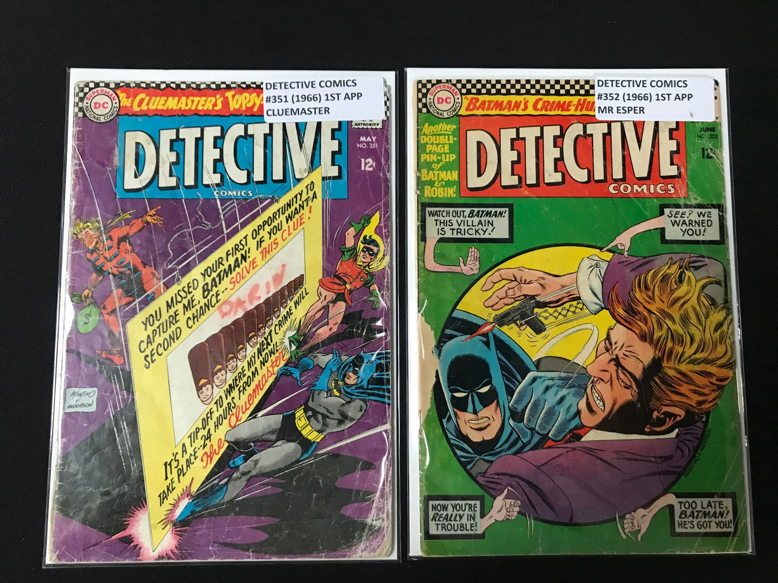 LOT OF 2 DETECTIVE COMICS (DC COMICS) (1 of 1)