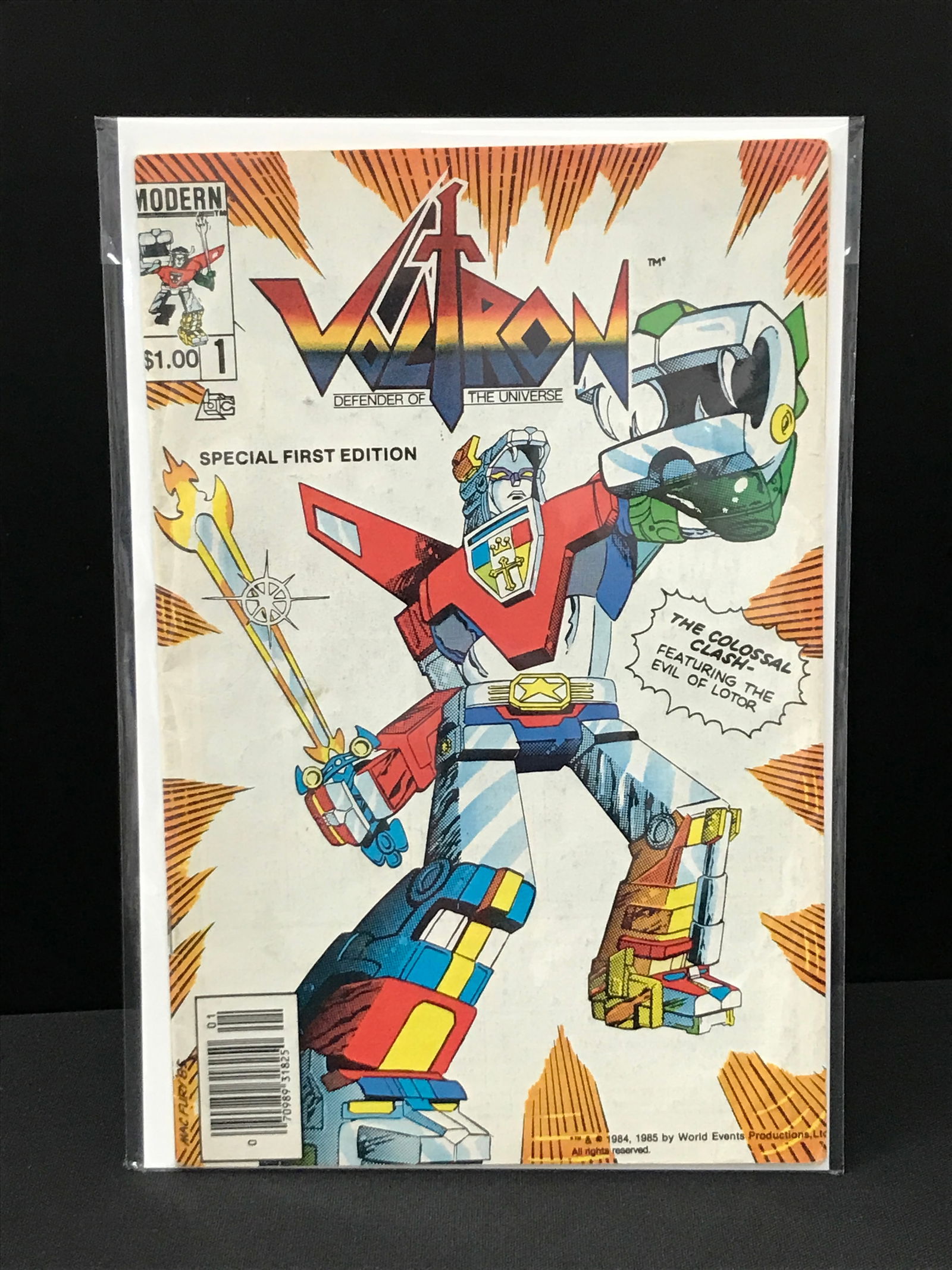MODERN COMICS NO.1 VOLTRON (1 of 1)