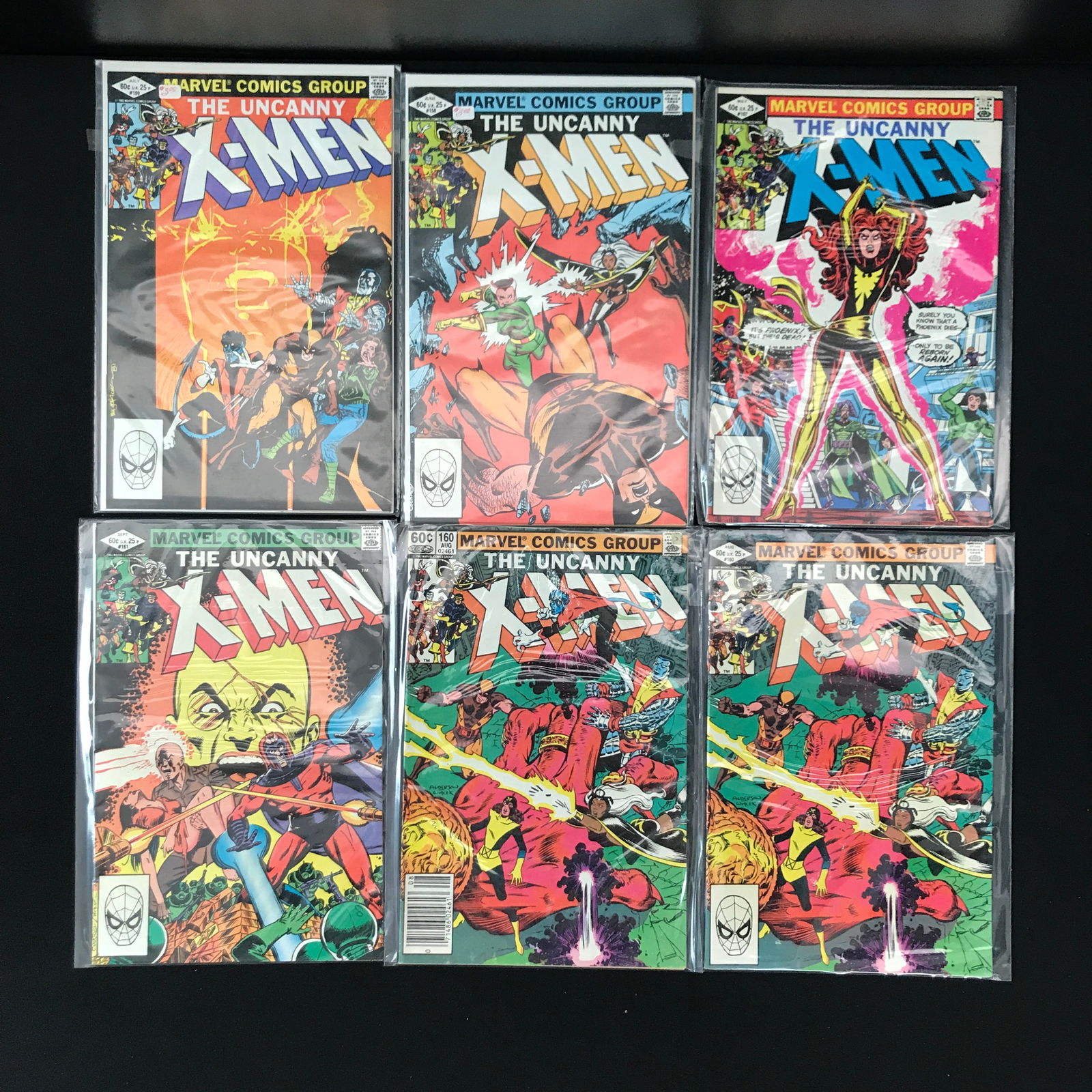 LOT OF 6 X-MEN COMICS (MARVEL COMICS) (1 of 1)