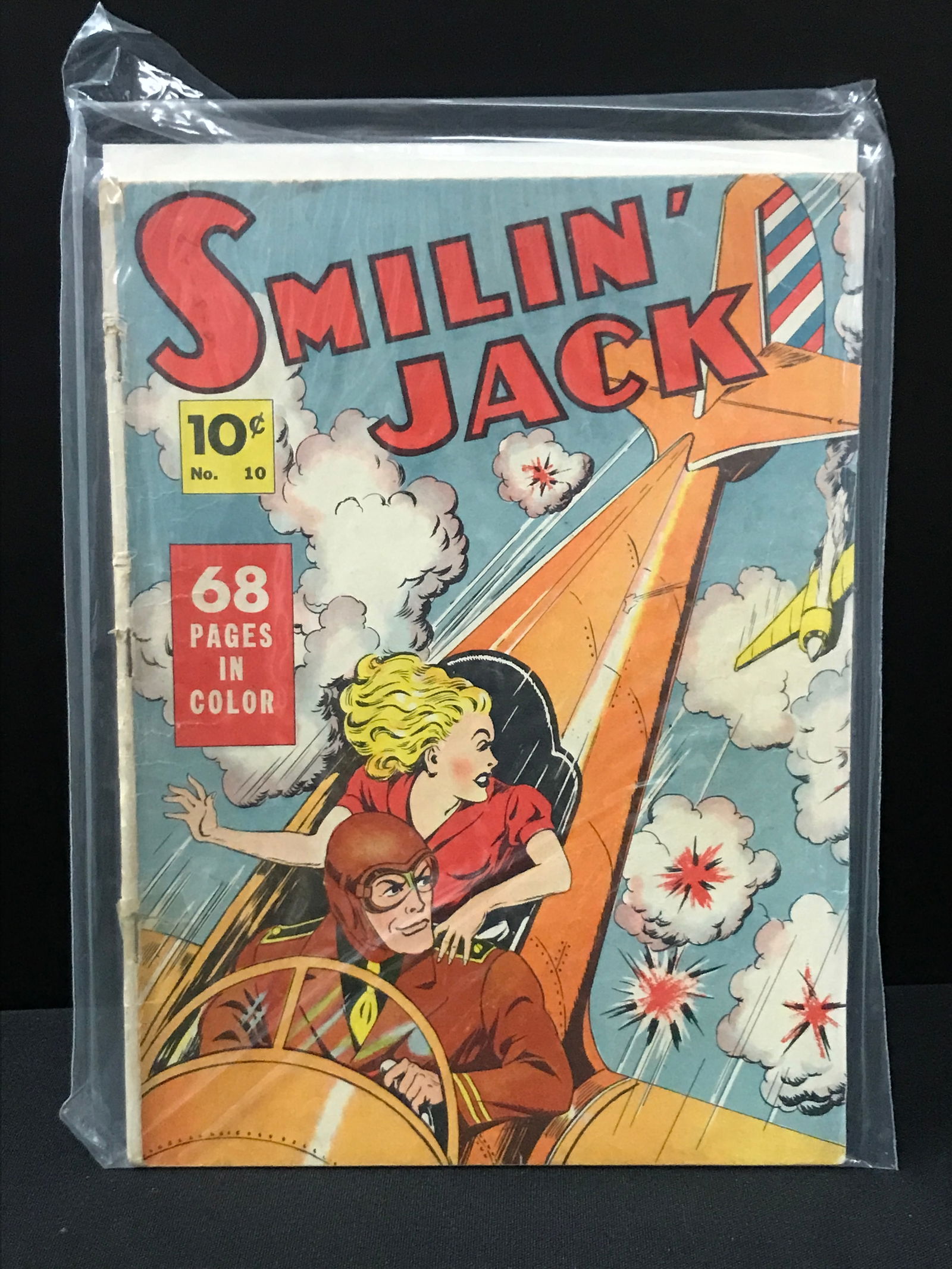DELL COMICS NO.10 SMILIN JACK (1 of 1)
