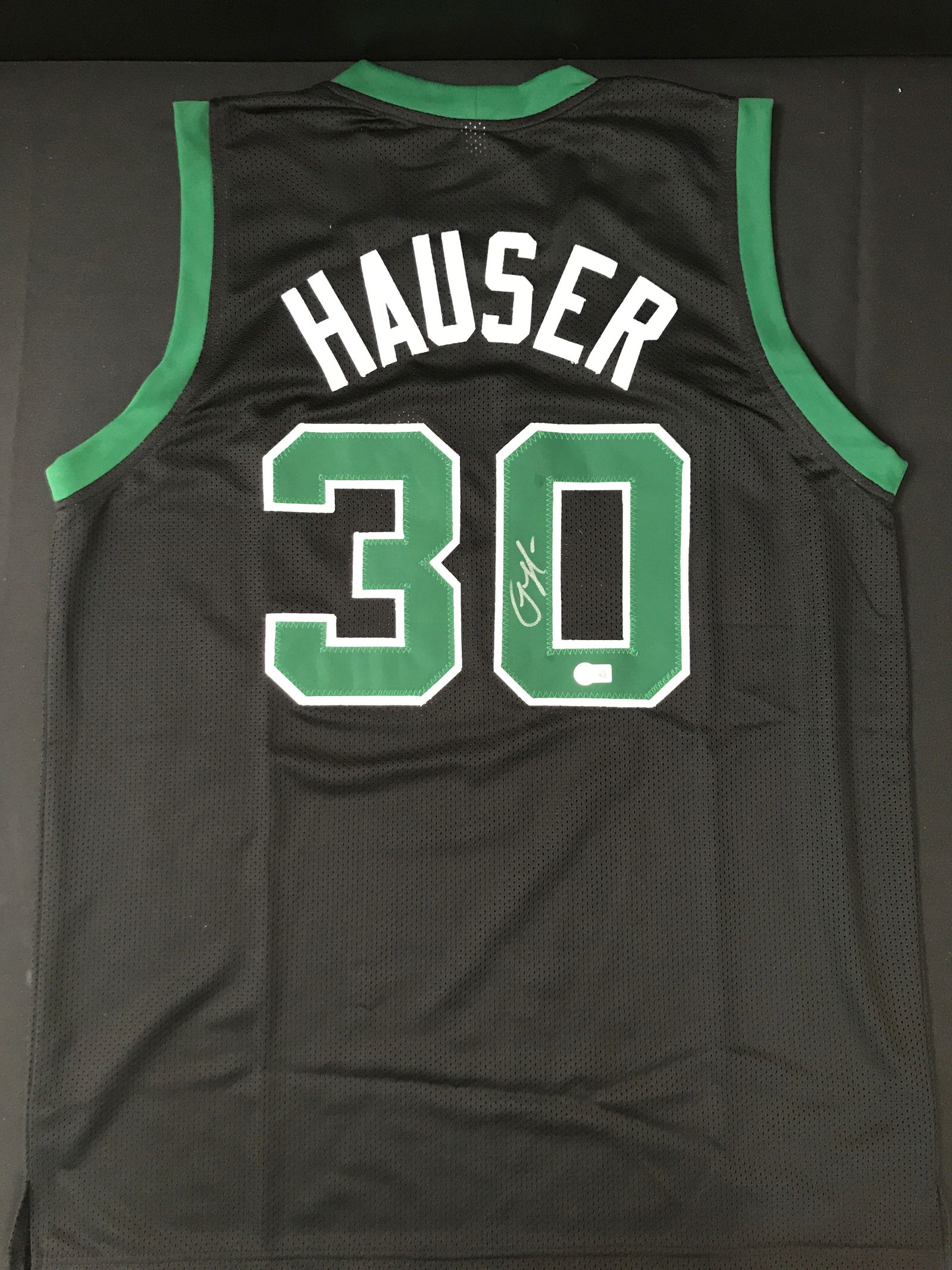 SAM HAUSER SIGNED BOSTON CELTICS BASKETBALL JERSEY - BECKETT COA (1 of 3)