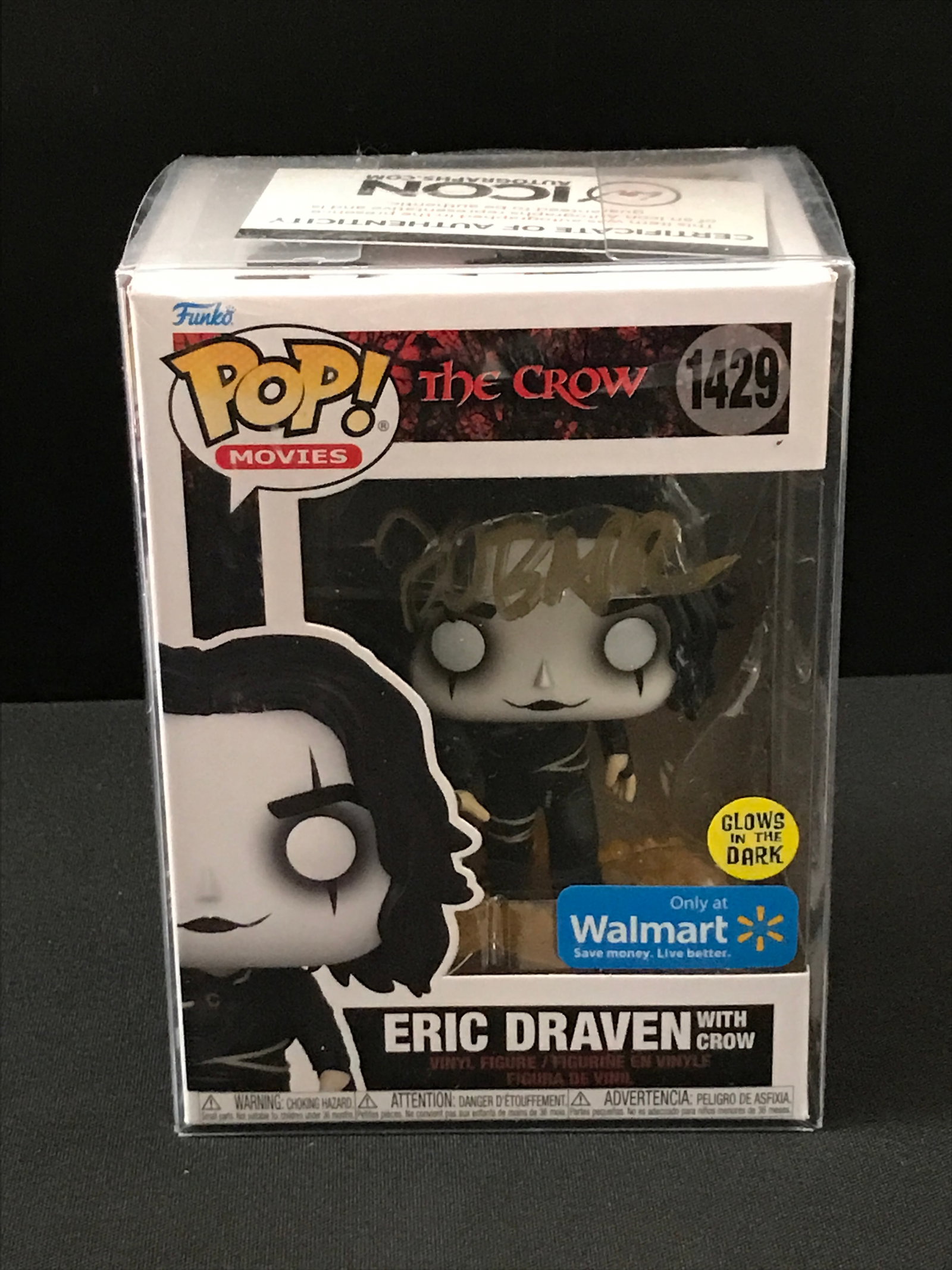 JAMES OBARR SIGNED THE CROW FUNKO POP (ICON COA): Prices are in Canadian dollars