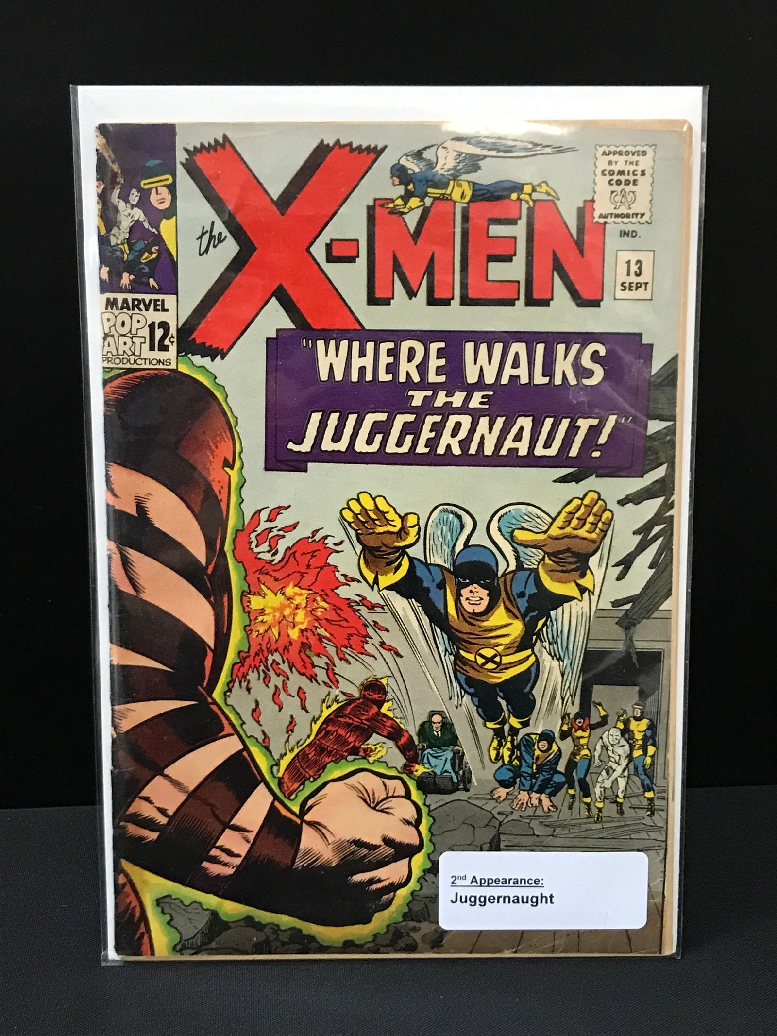 THE X-MEN #13 2ND APPEARANCE OF THE JUGGERNAUT - MARVEL COMICS (1 of 1)