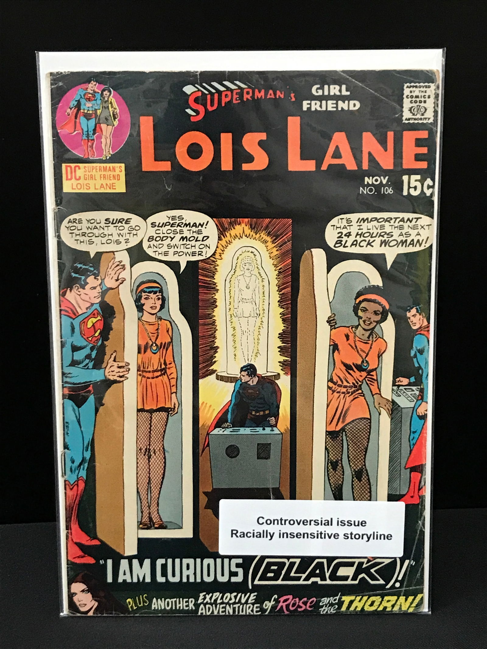 SUPERMAN'S GIRLFRIEND LOIS LANE #106 - DC COMICS (1 of 1)