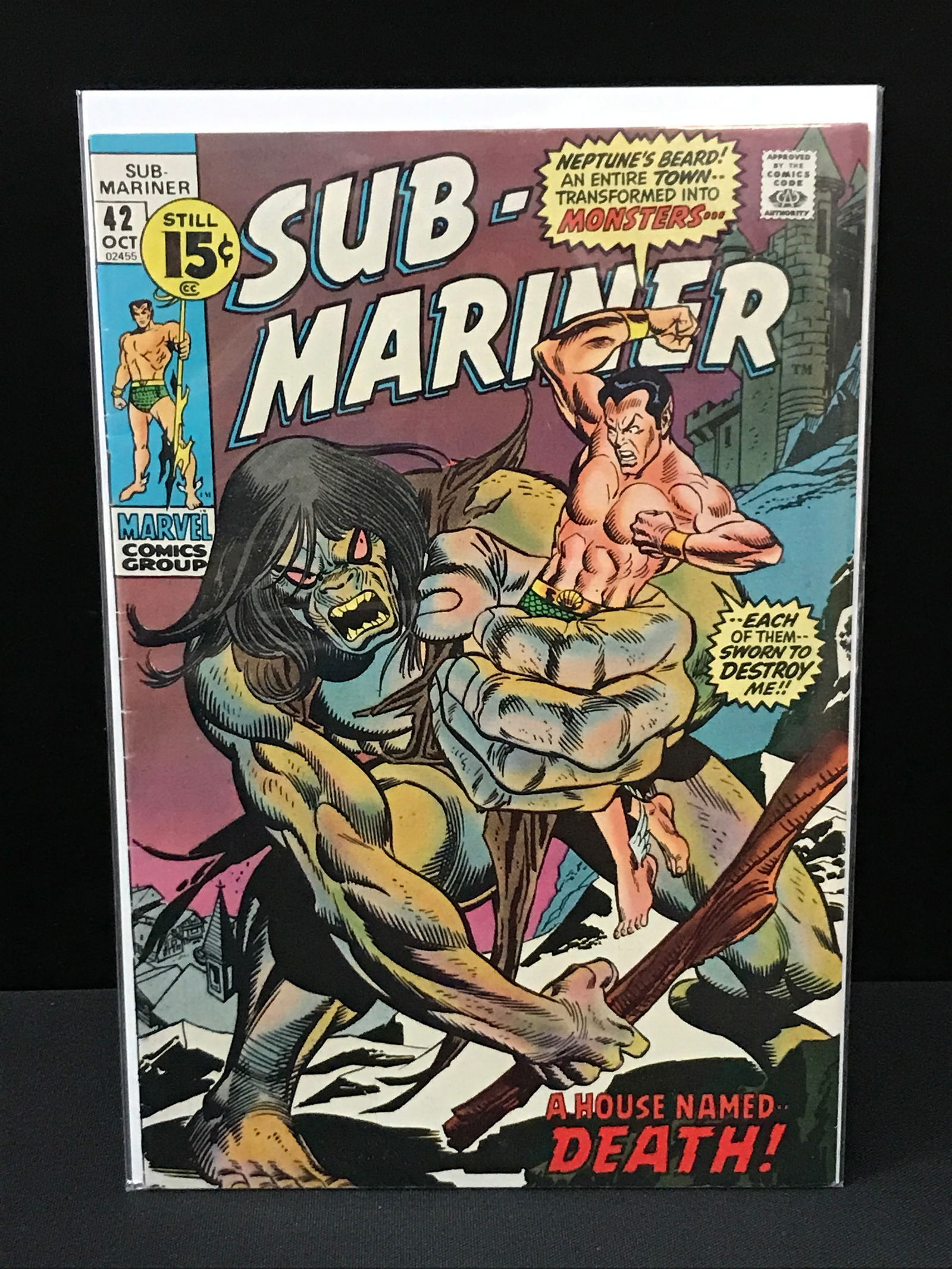 SUB MARINER #42- MARVEL COMICS (1 of 1)