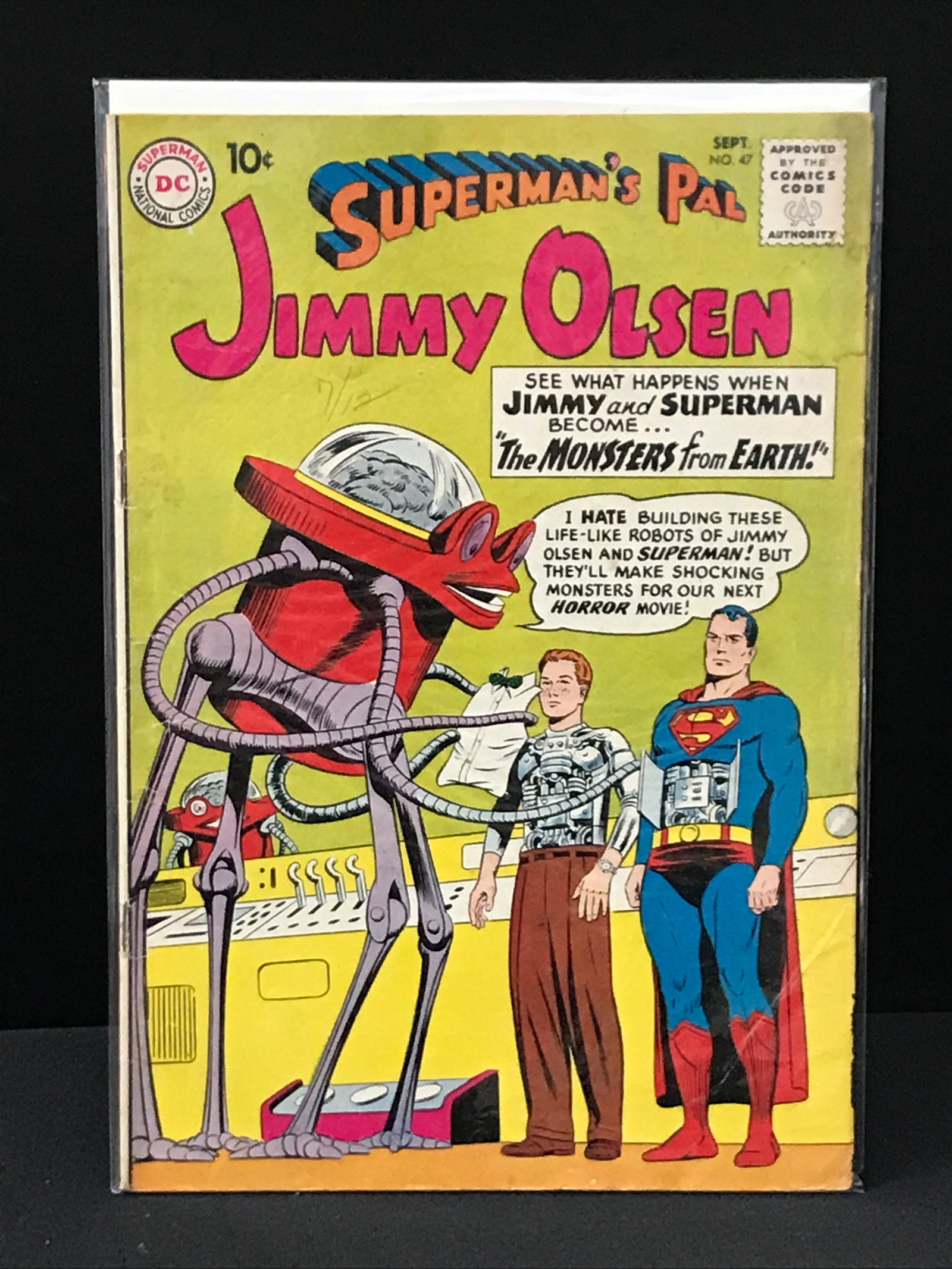 DC COMICS NO.47 SUPERMANS PAL JIMMY OLSEN: Prices are in Canadian dollars