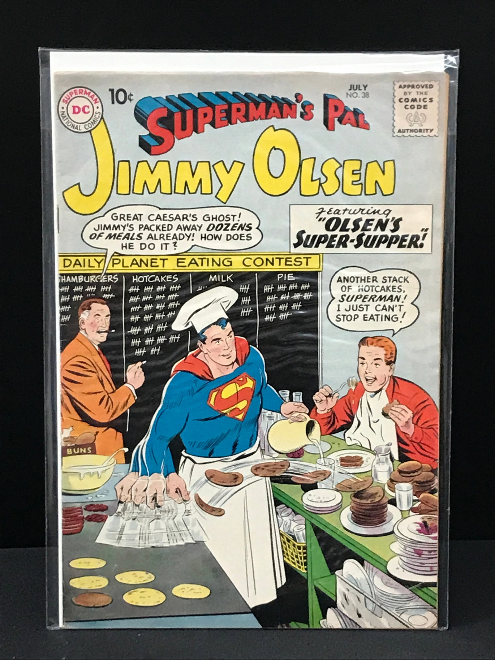DC COMICS NO.38 SUPERMANS PAL JIMMY OLSEN: Prices are in Canadian dollars