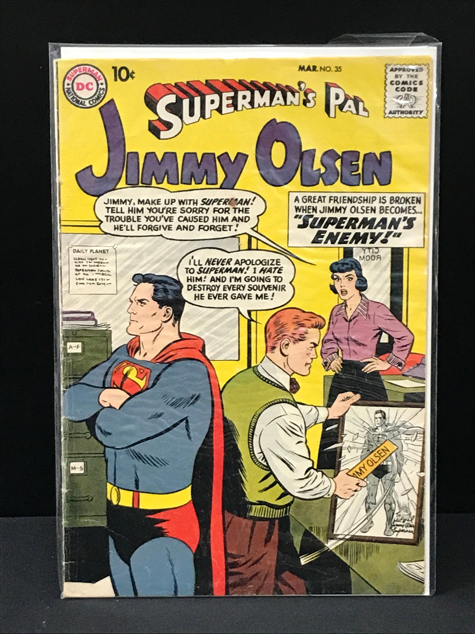 DC COMICS NO.35 SUPERMANS PAL JIMMY OLSEN: Prices are in Canadian dollars