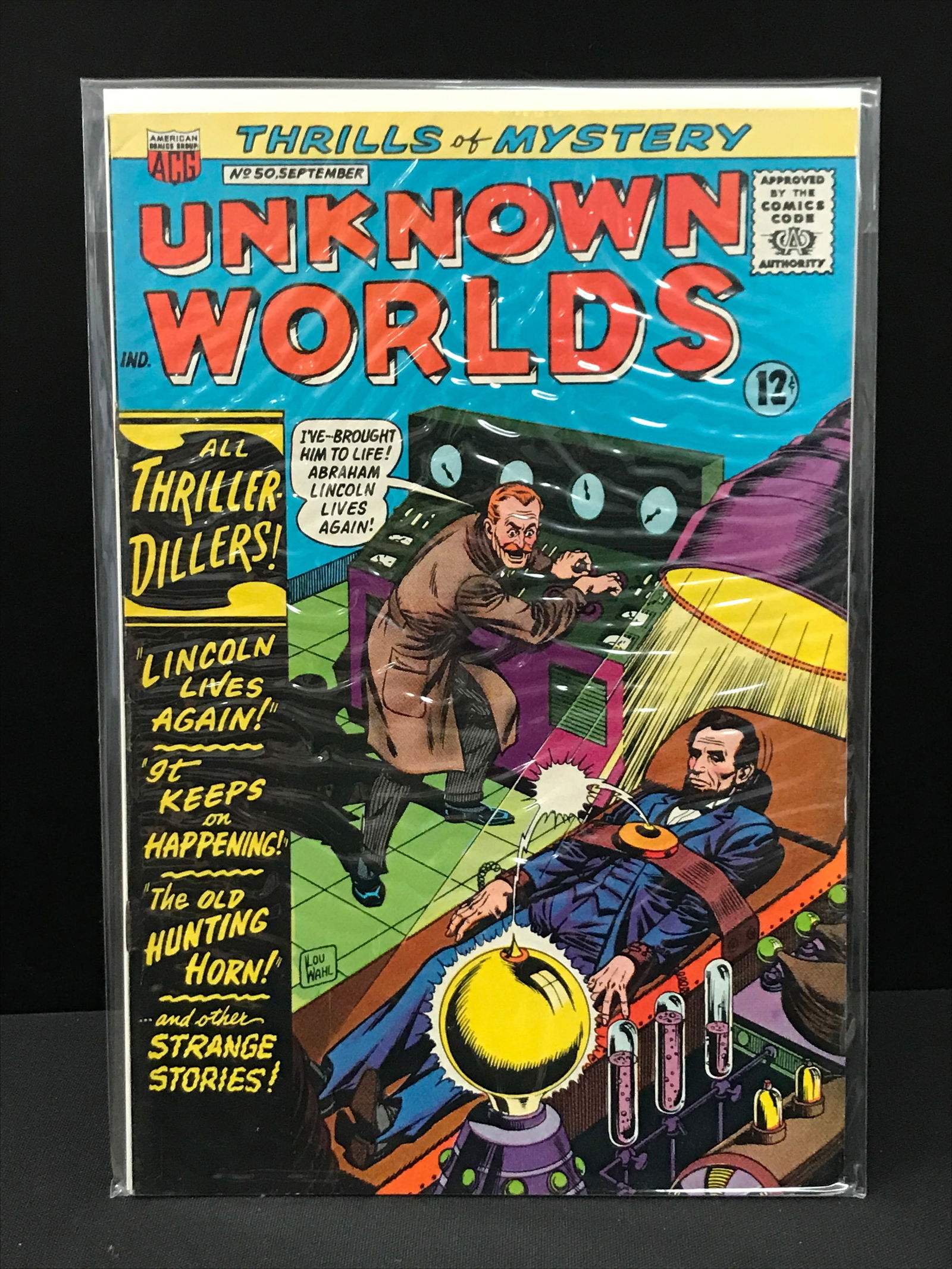 ACG COMICS NO.50 UNKNOWN WORLDS (1 of 1)