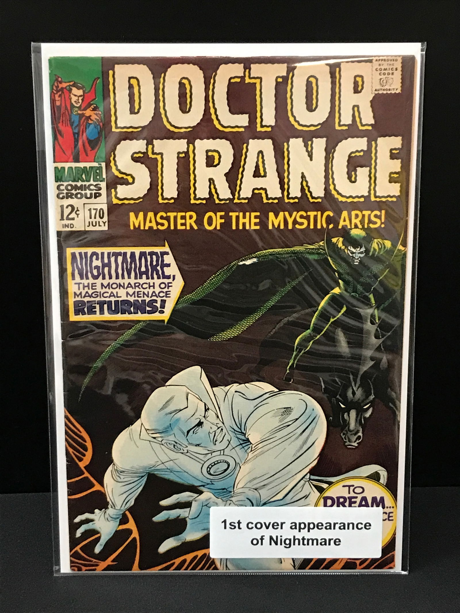 DOCTOR STRANGE #170 - MARVEL COMICS (1 of 1)