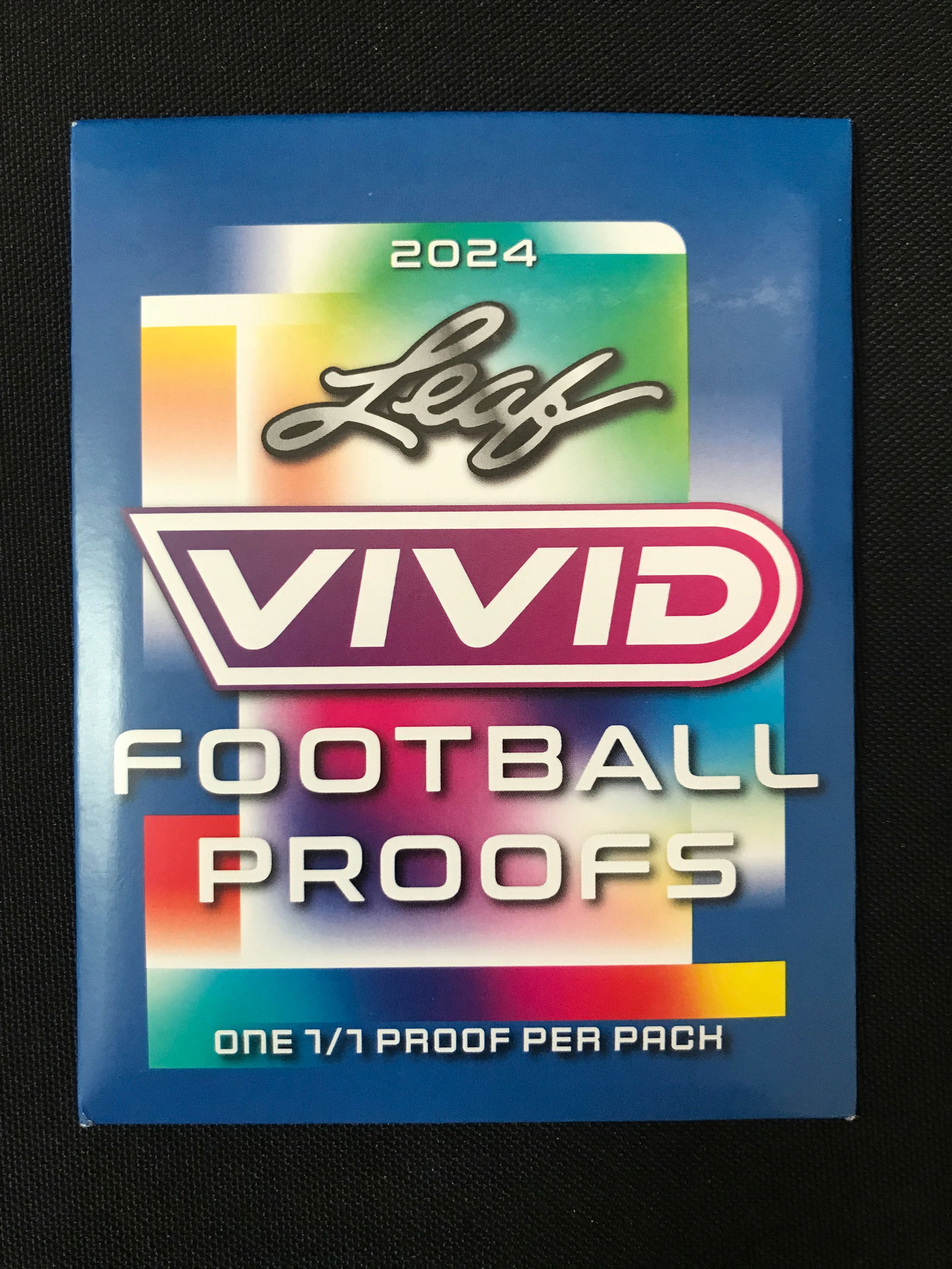 2024 LEAF VIVID PROOFS SEALED PACK - CONTAINS 1/1 (1 of 1)