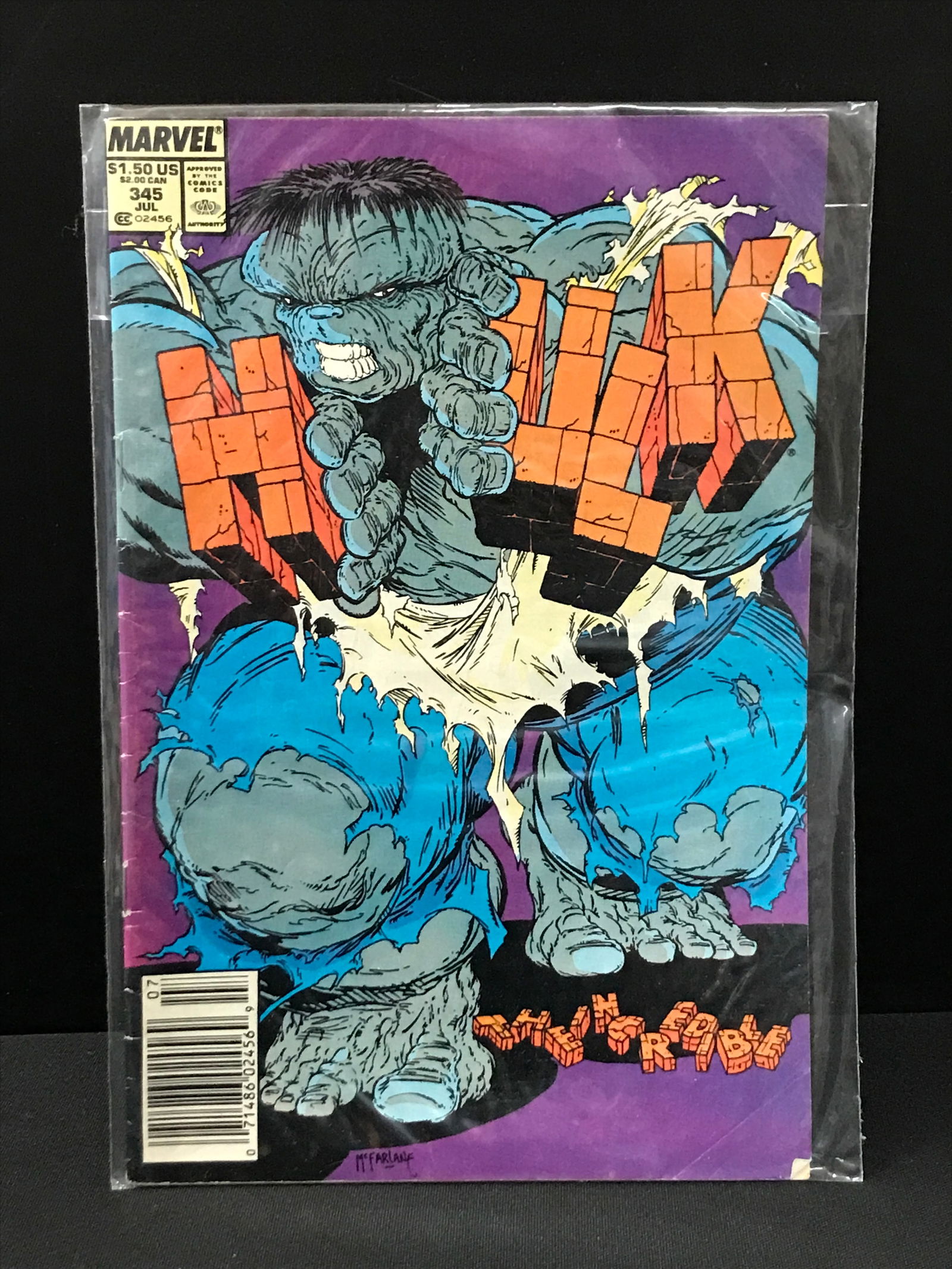 MARVEL COMICS NO.345 HULK (1 of 1)