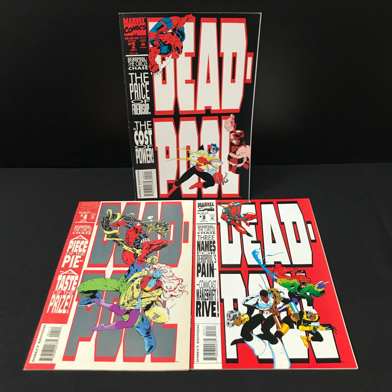 LOT OF 3 DEADPOOL COMICS - MARVEL COMICS (1 of 1)