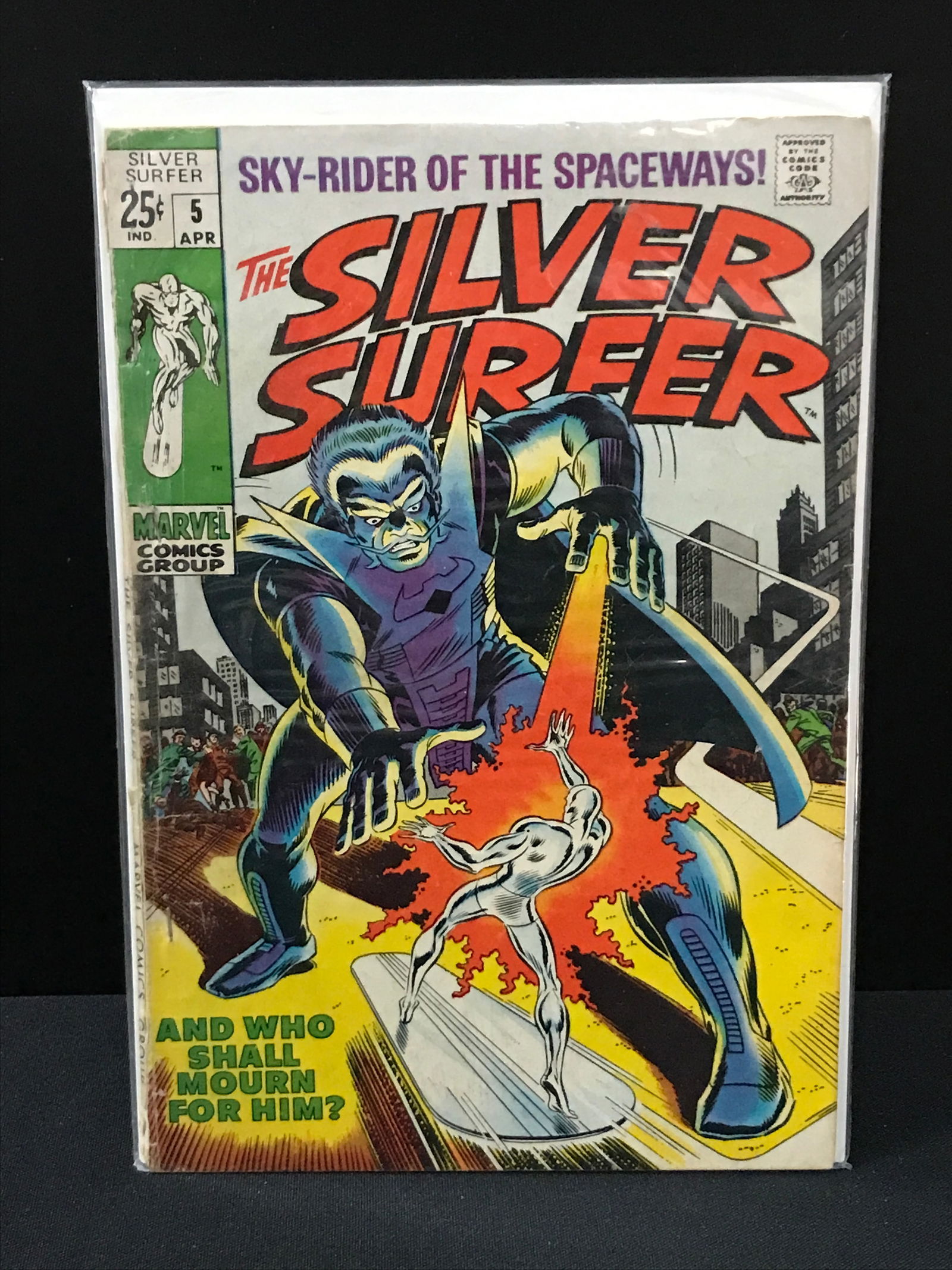 THE SILVER SURFER #5 - MARVEL COMICS (1 of 1)