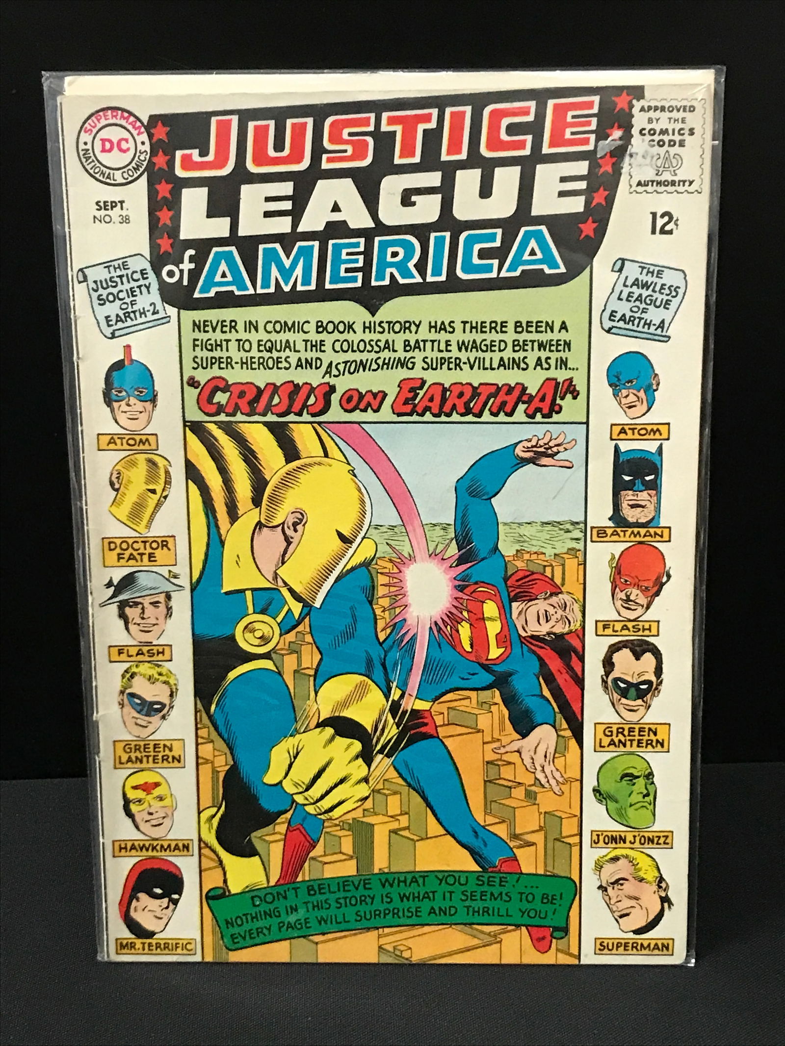 JUSTICE LEAGUE OF AMERICA #38 - DC COMICS (1 of 1)