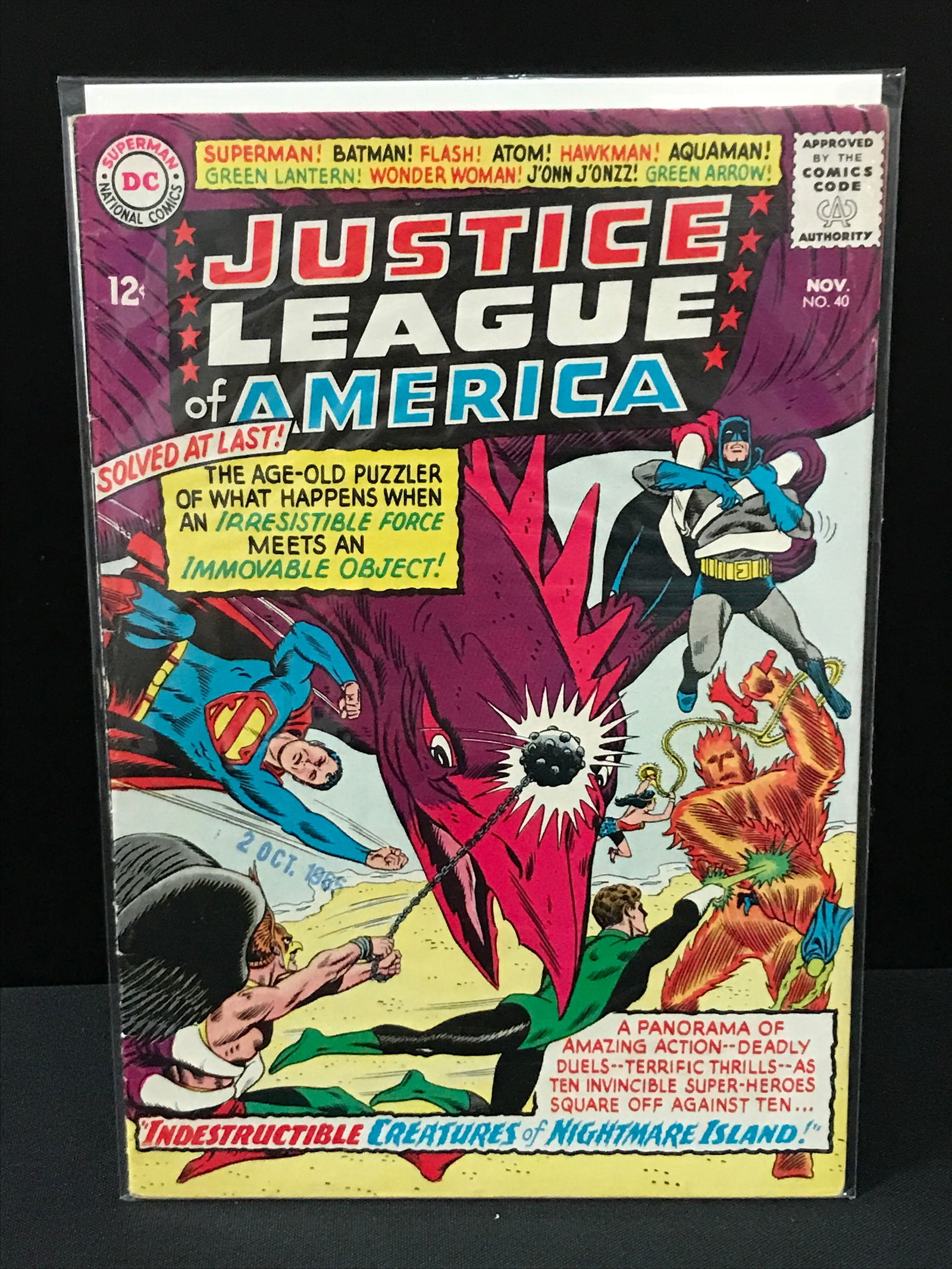 JUSTICE LEAGUE OF AMERICA #40 - DC COMICS (1 of 1)