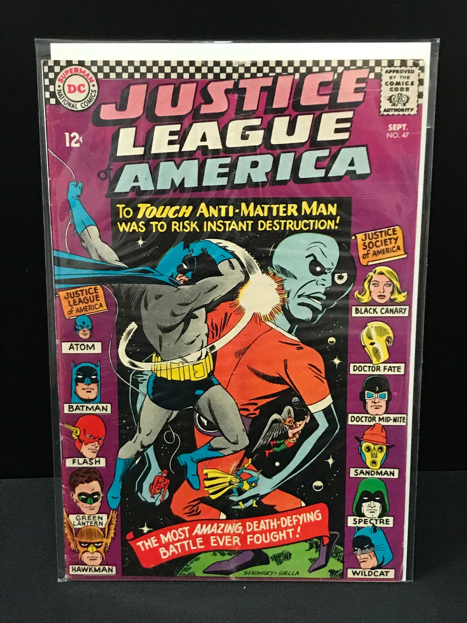JUSTICE LEAGUE OF AMERICA #47 - DC COMICS (1 of 1)