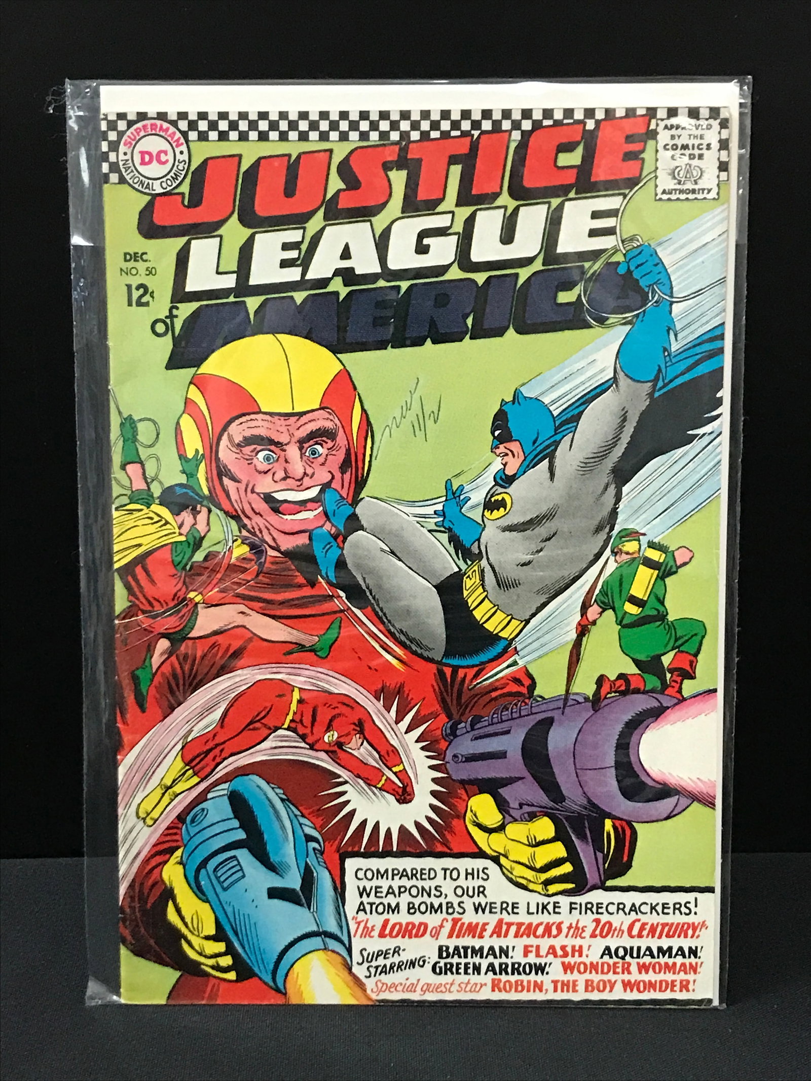 JUSTICE LEAGUE OF AMERICA #50 - DC COMICS: Prices are in Canadian dollars