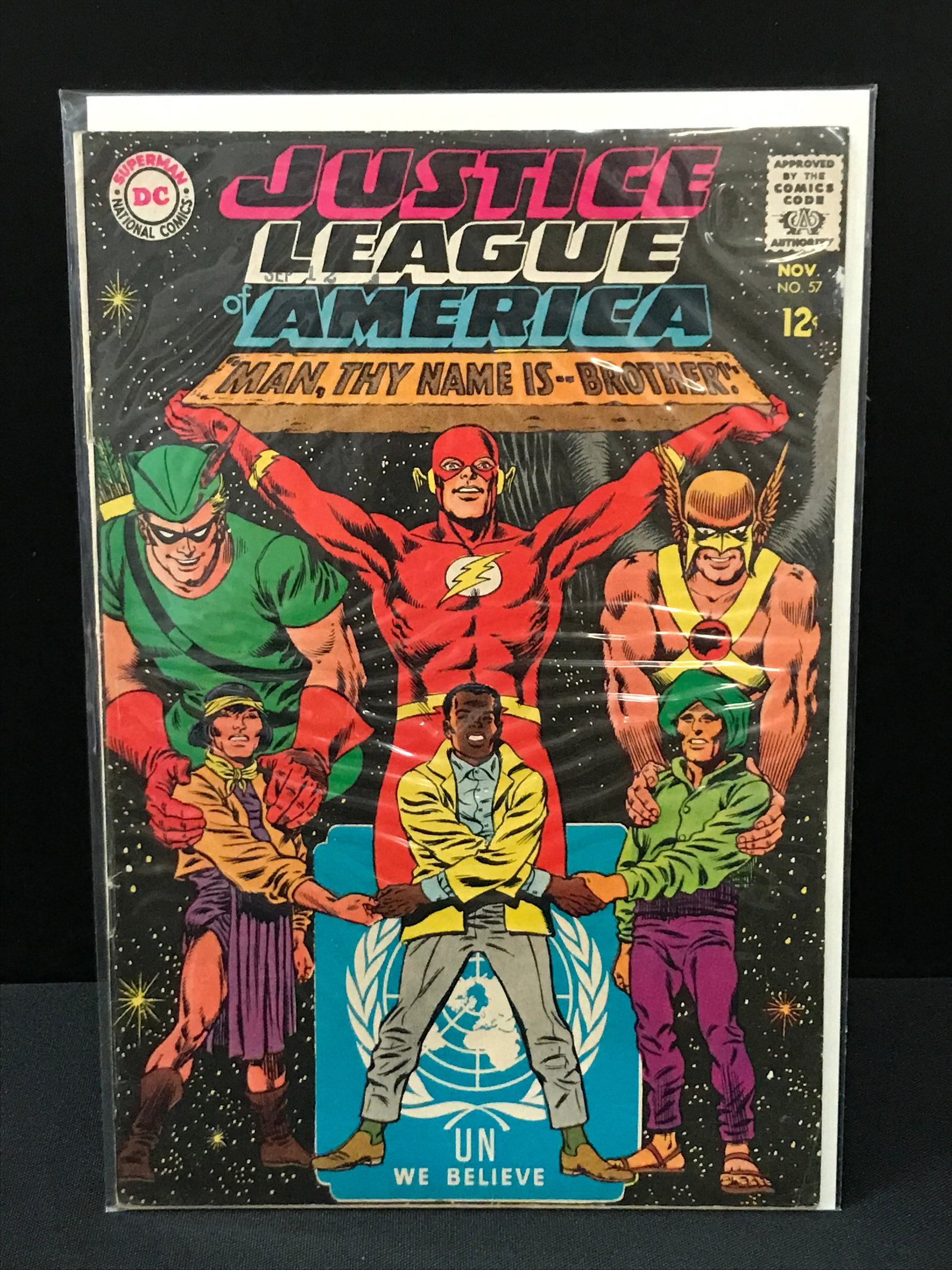 JUSTICE LEAGUE OF AMERICA #57 - DC COMICS: Prices are in Canadian dollars