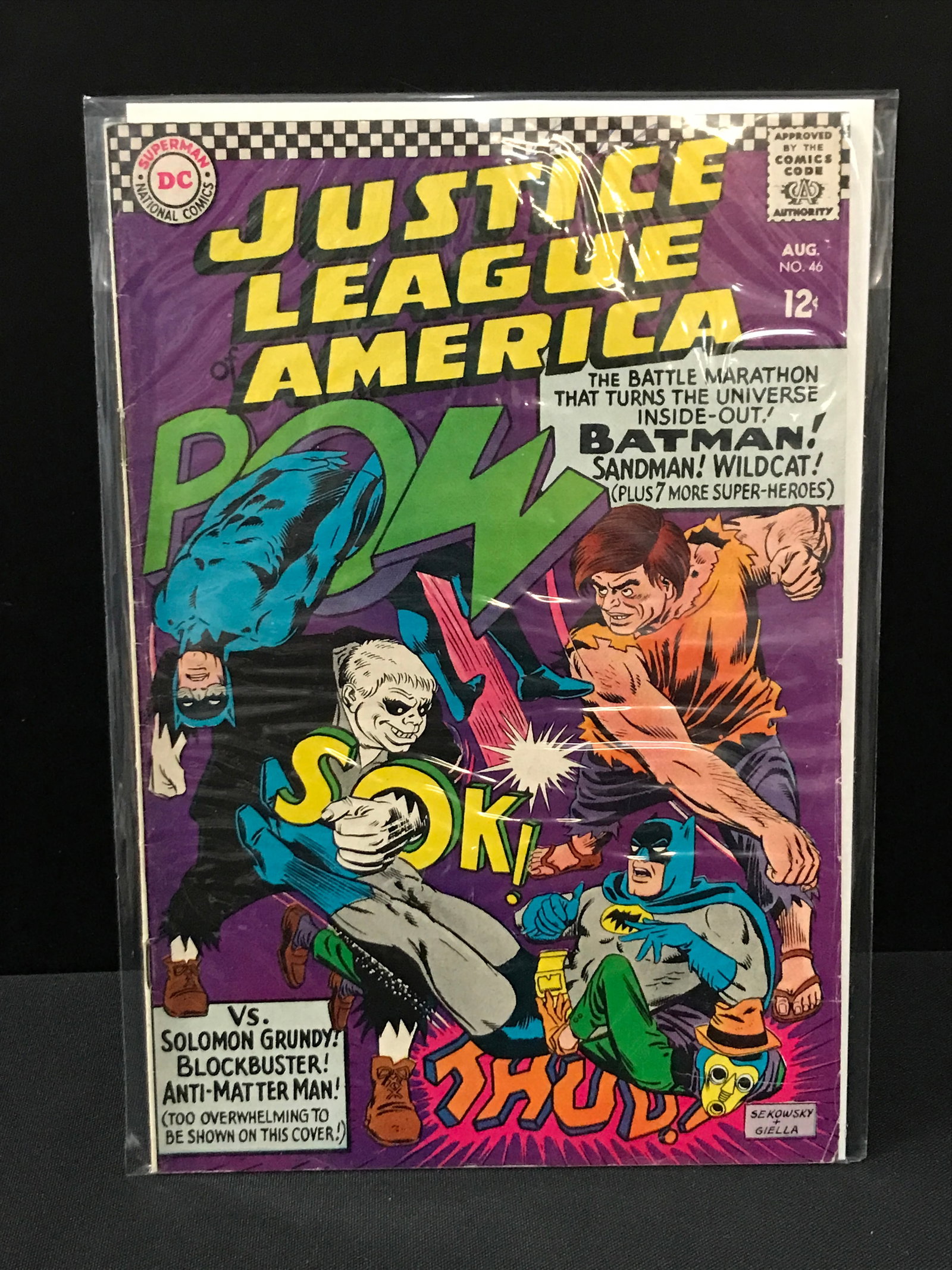 JUSTICE LEAGUE OF AMERICA #46 - DC COMICS: Prices are in Canadian dollars