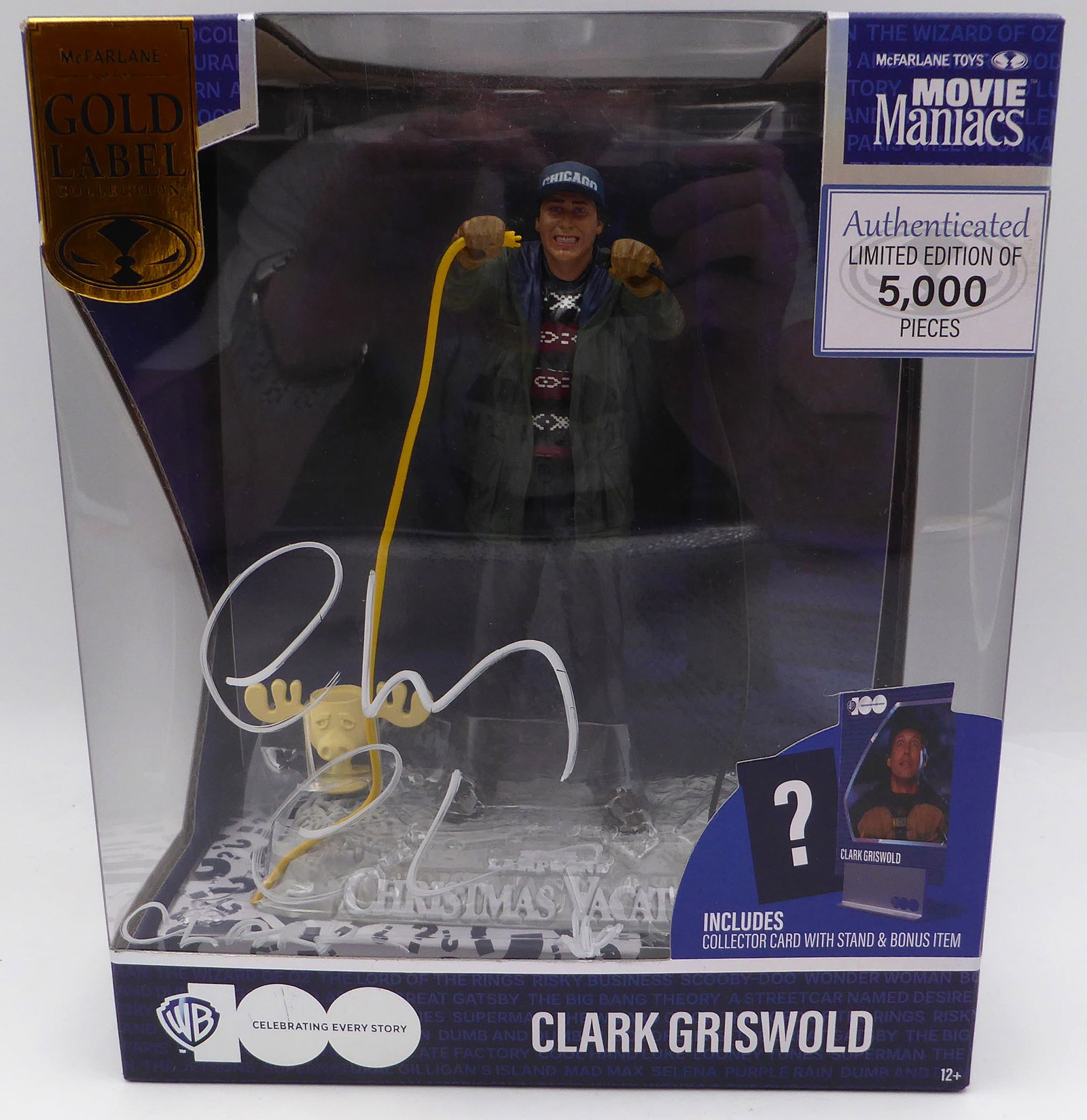 CHEVY CHASE SIGNED LIMITED EDITION ACTION FIGURE - BECKETT COA: Prices are in Canadian dollars